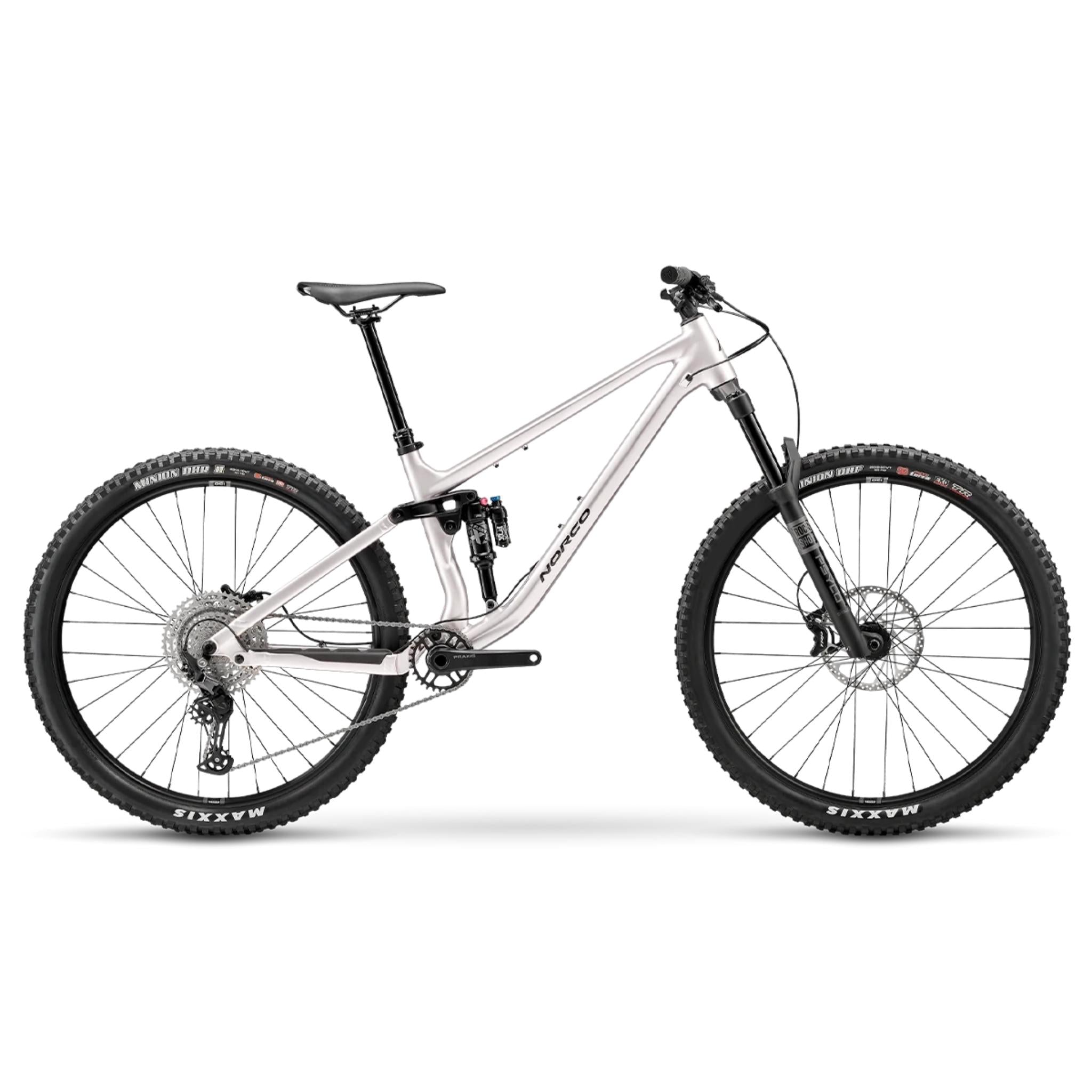 Norco Fluid FS A2 2025 Silver / Size 1