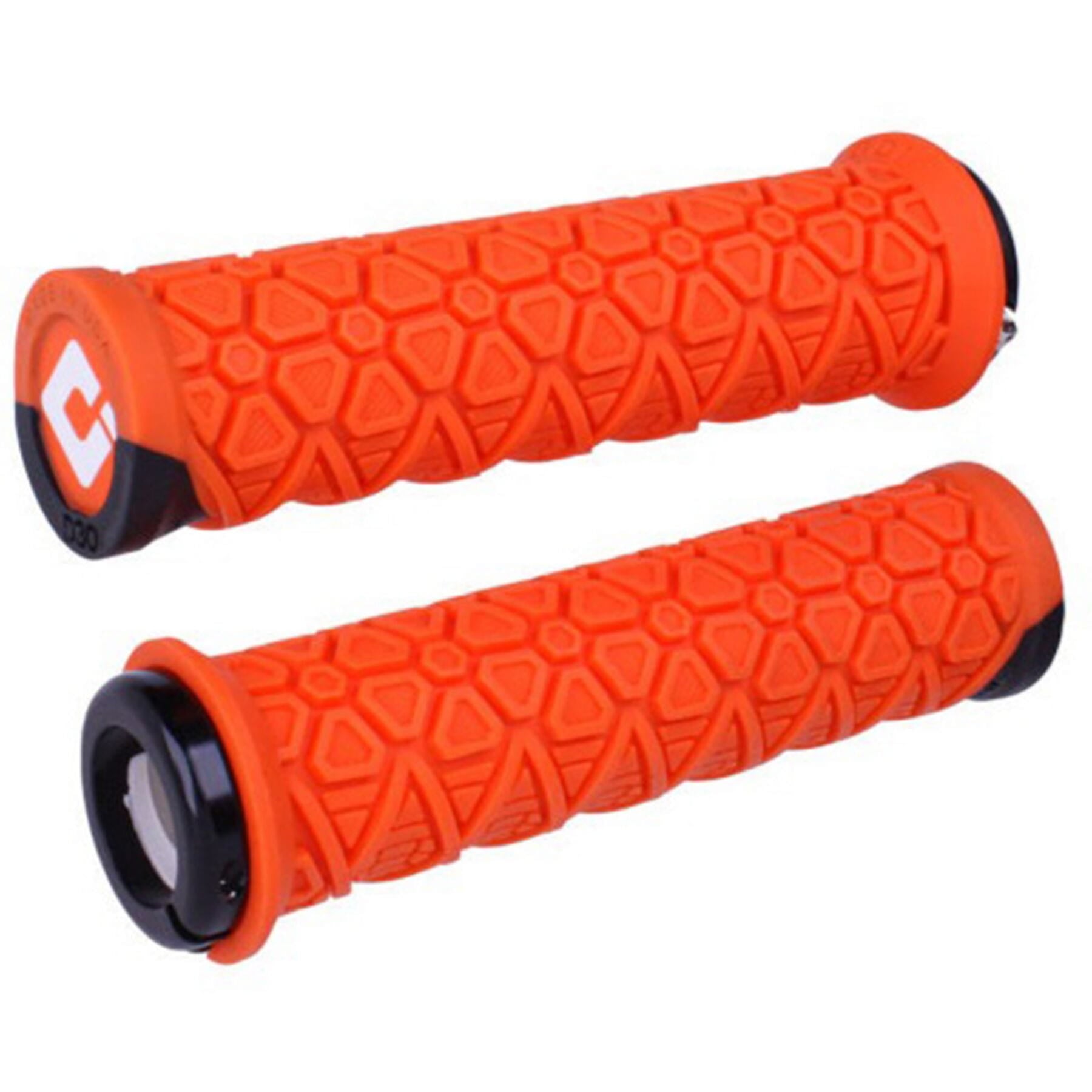 ODI Vanquish D30 MTB Lock On Grips Orange