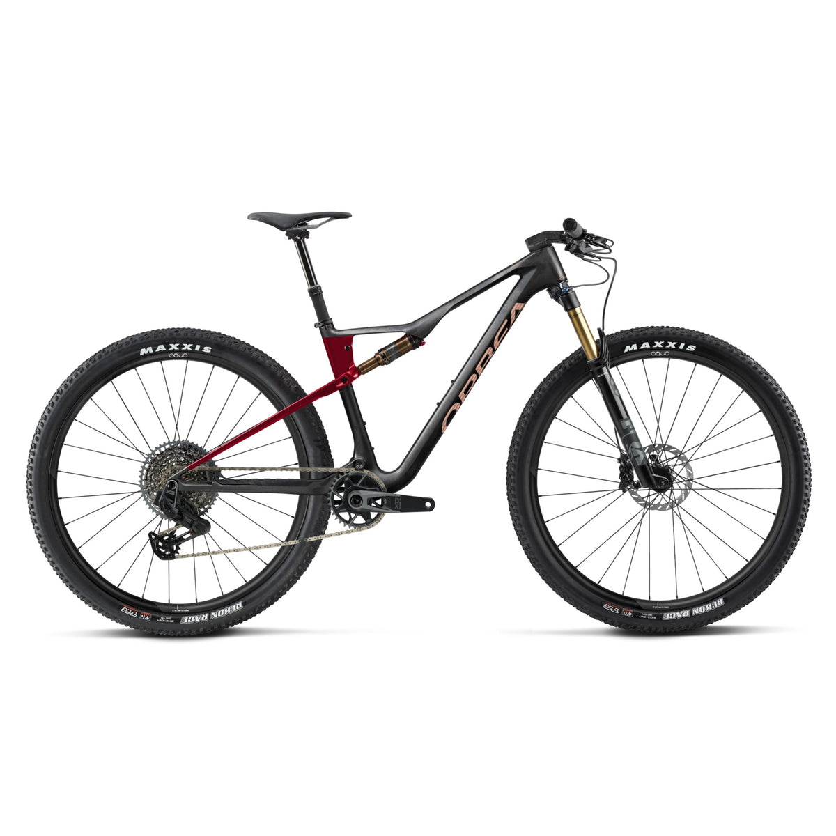 Oiz M-Team AXS 2026 Diamond Carbon View (Matt) - Cherry Red (Gloss) / S