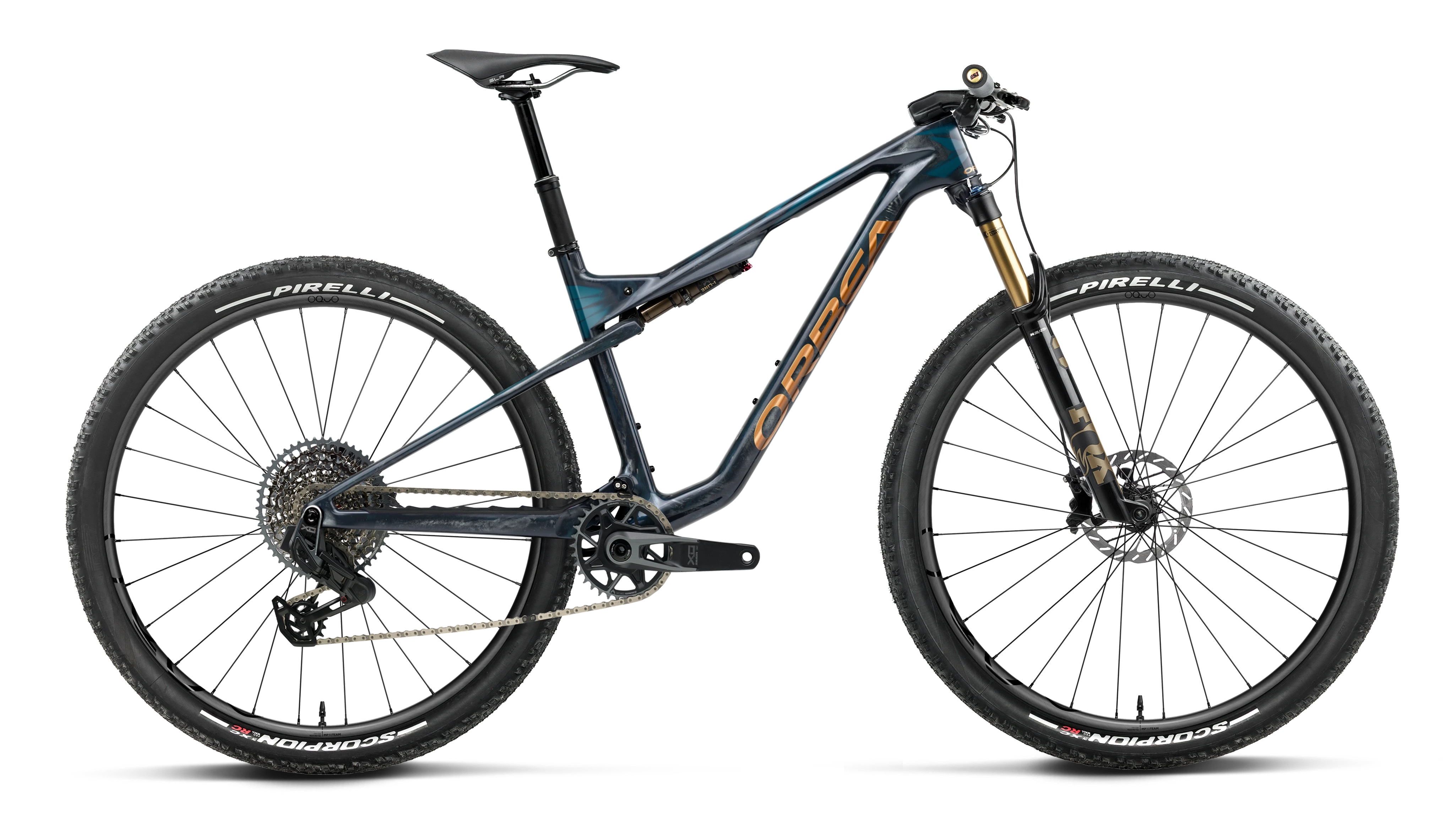 Oiz M-Team AXS 2027 Fuel Carbon View - Titan Gold (Gloss) / S