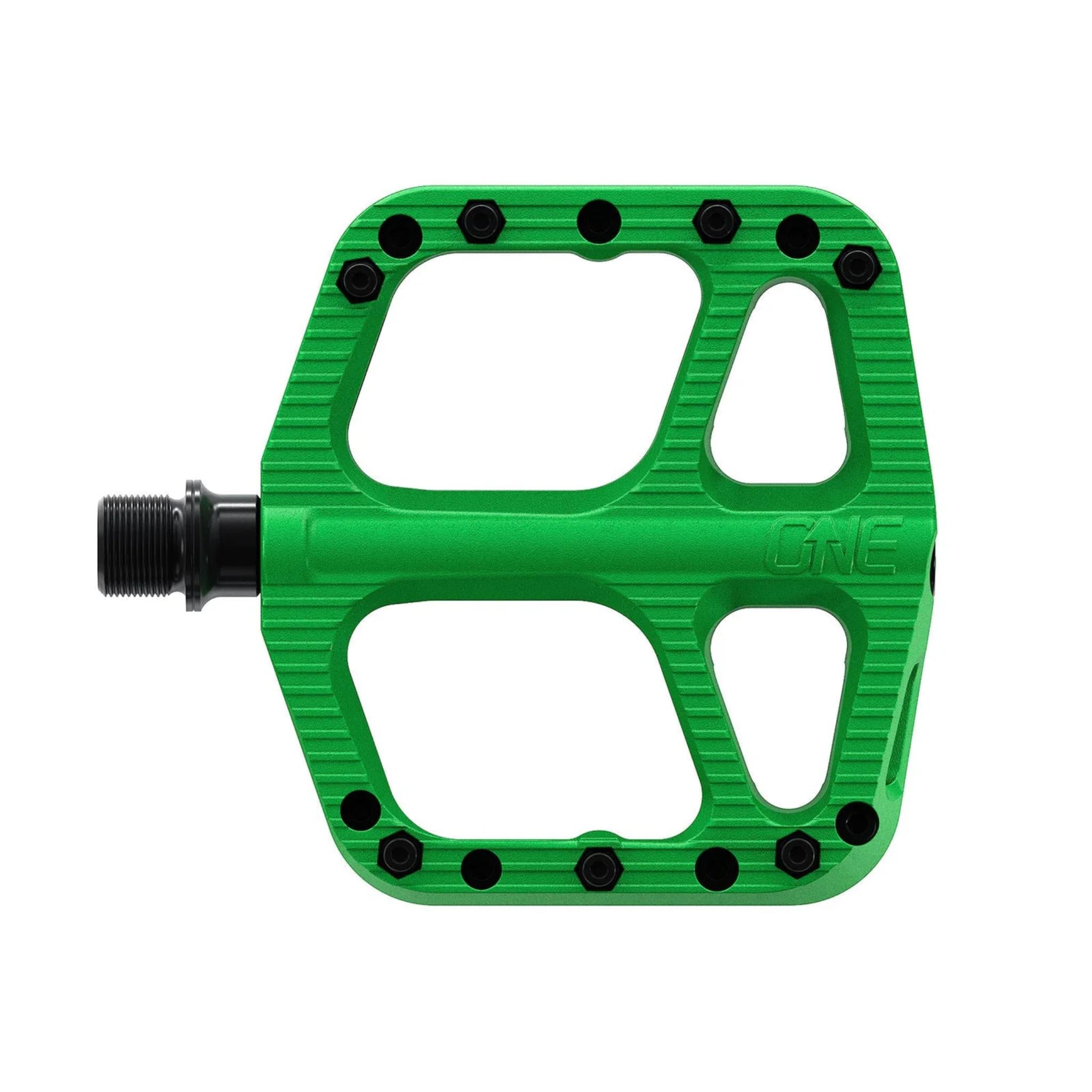 OneUp Components Small Composite Pedals Green