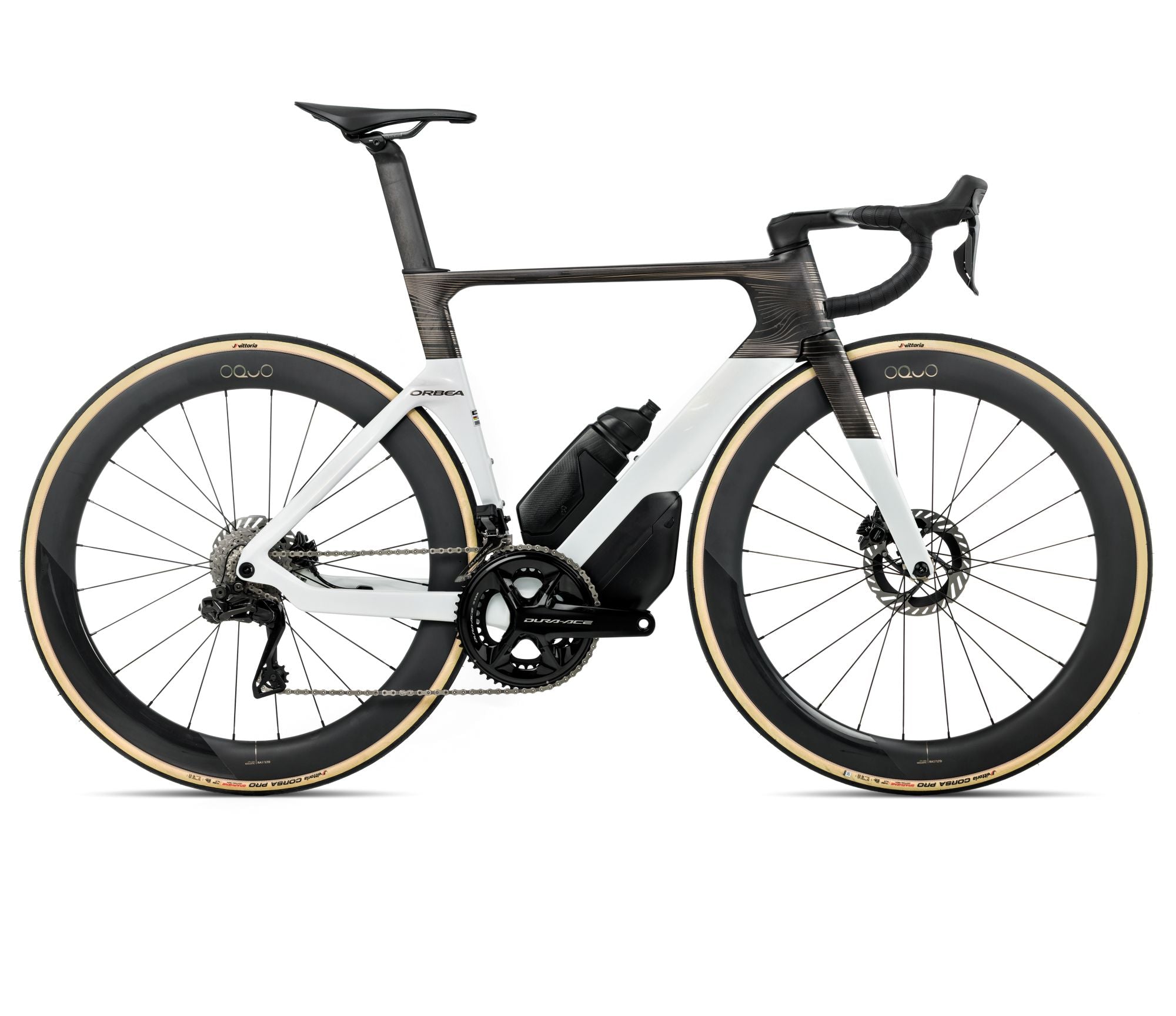Orca Aero M10iLtd 2026 Golden White (Gloss) - Carbon Raw (Matt) / 47