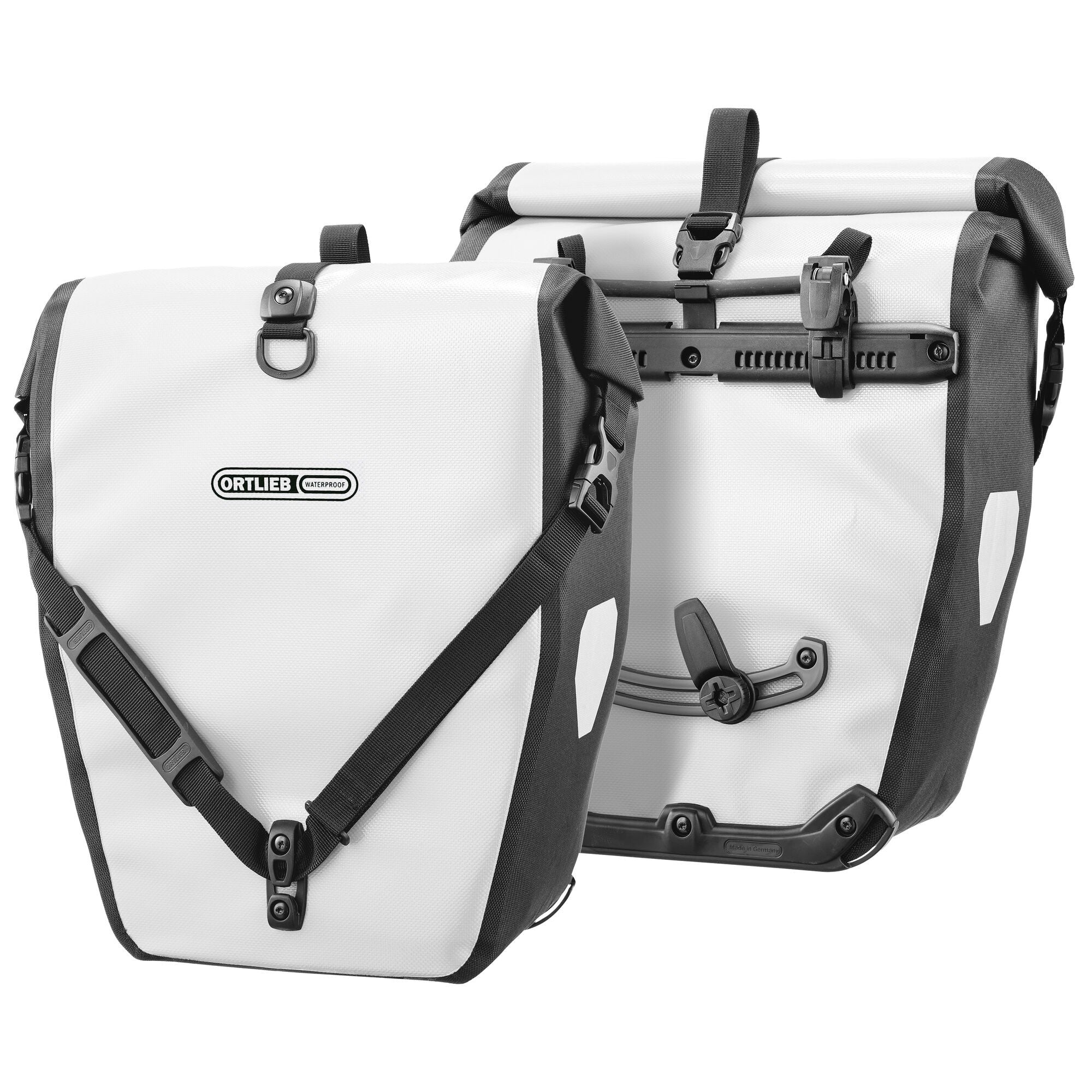 Ortlieb Back Roller Pannier Bag White/Black / 40L / QL2.1
