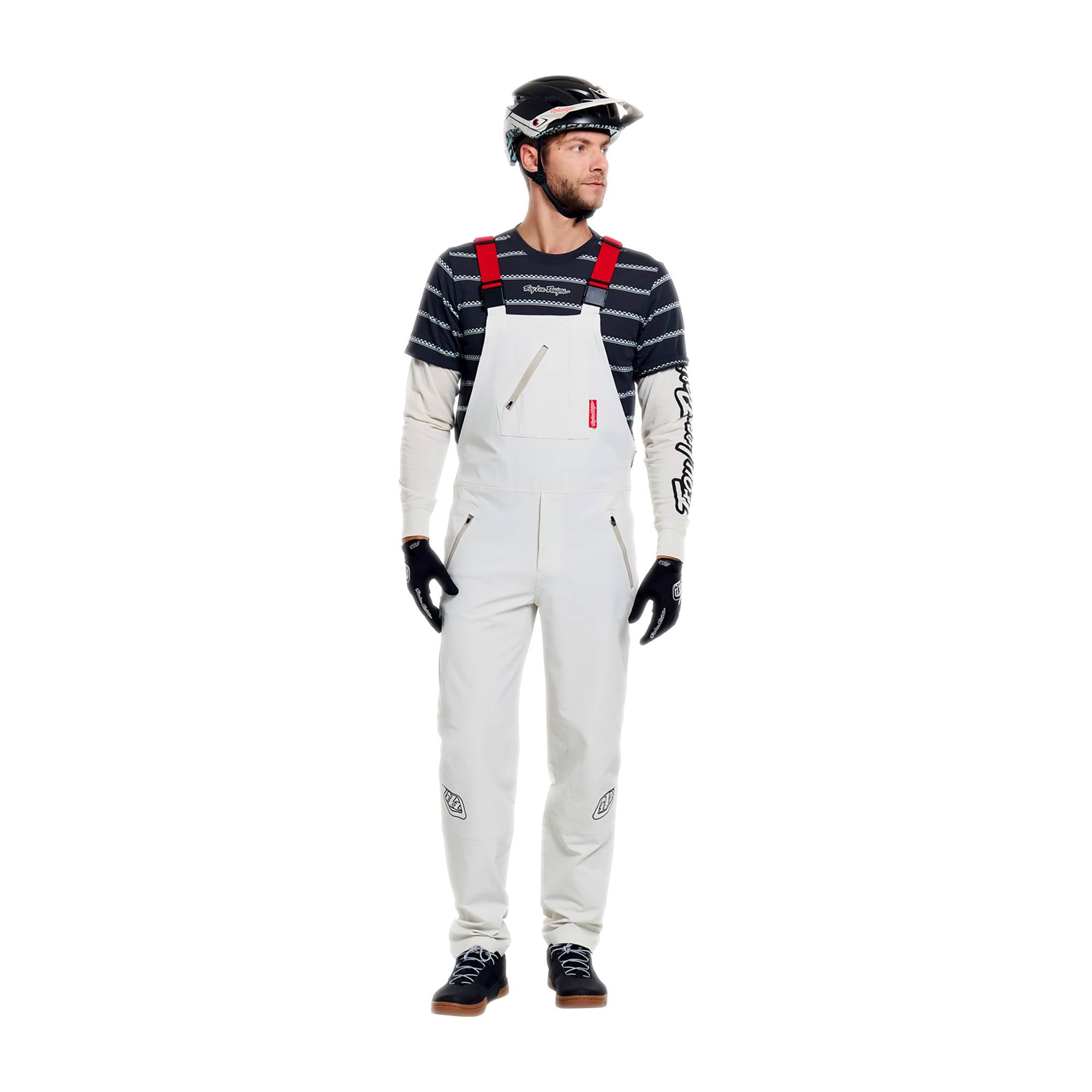 Oversender Pro Bib Pants Mono - Pumice / XS