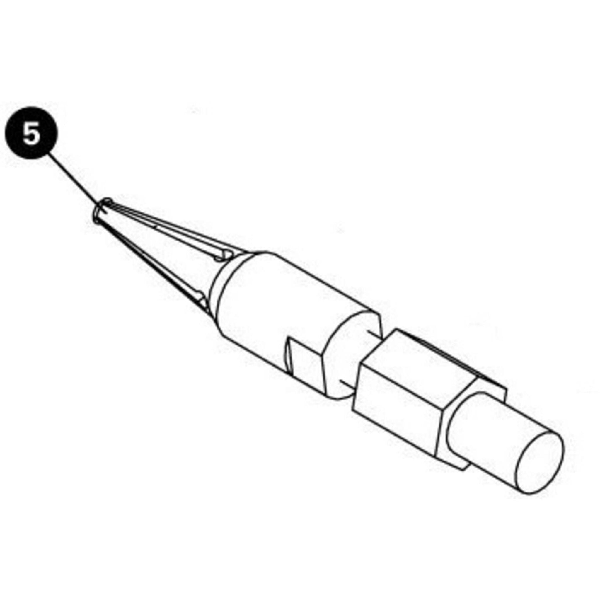 Park Tool 2560 Expanding Collet 6 - 10 mm for SHX-1 Silver / One size