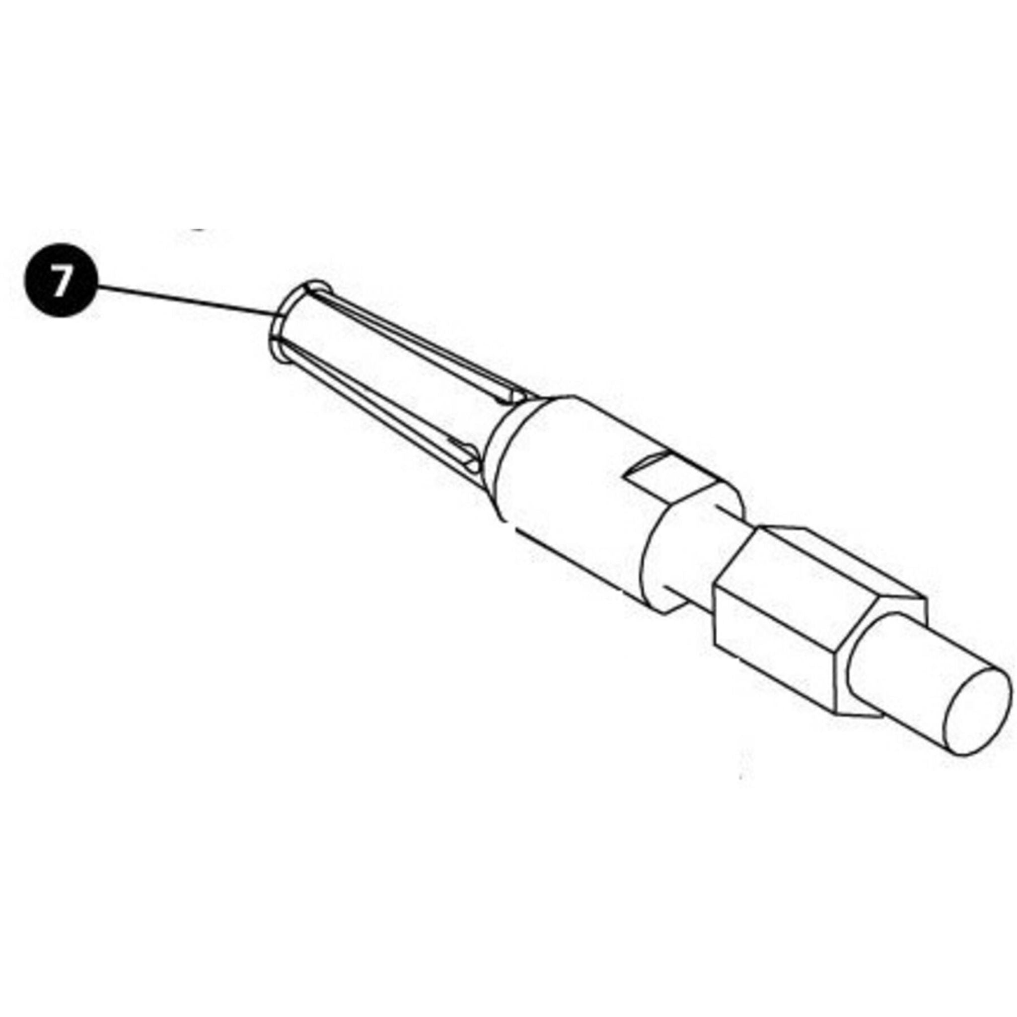 Park Tool 2562 Expanding Collet 15 - 19 mm for SHX-1 Silver / One size