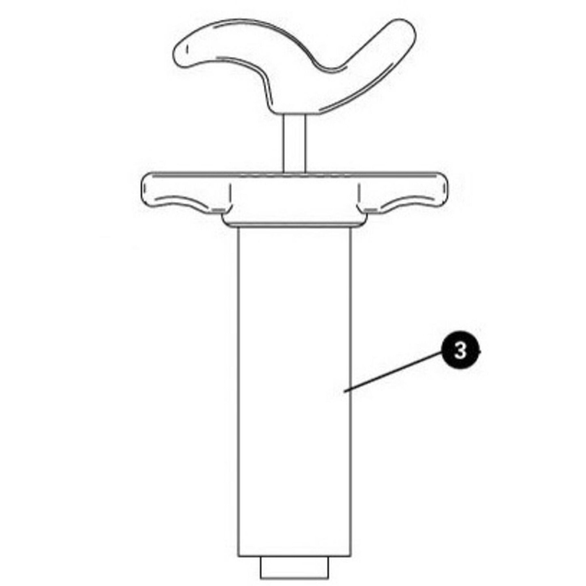 Park Tool 2592-2 - Mineral Oil syringe for BKM 1 or 1.2 Clear / One size