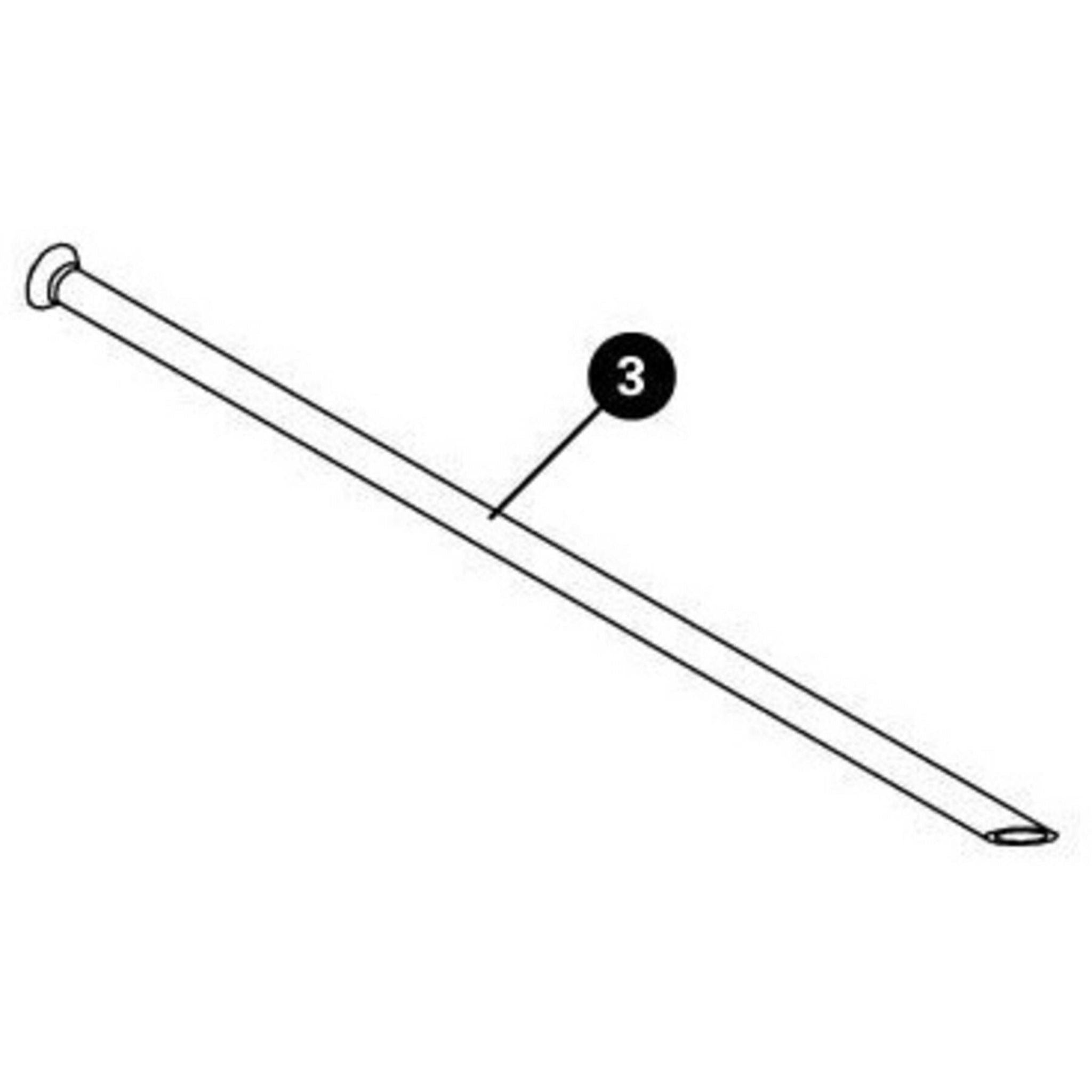 Park Tool 2933 Proboscis Tube for TSI-1 sealant injector Clear / One size