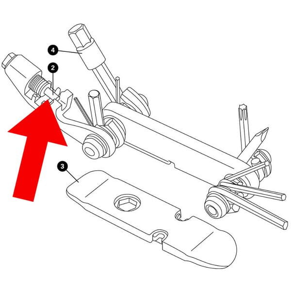 Park Tool 786 - Replacement chain tool pin for IB-3 Silver / One size