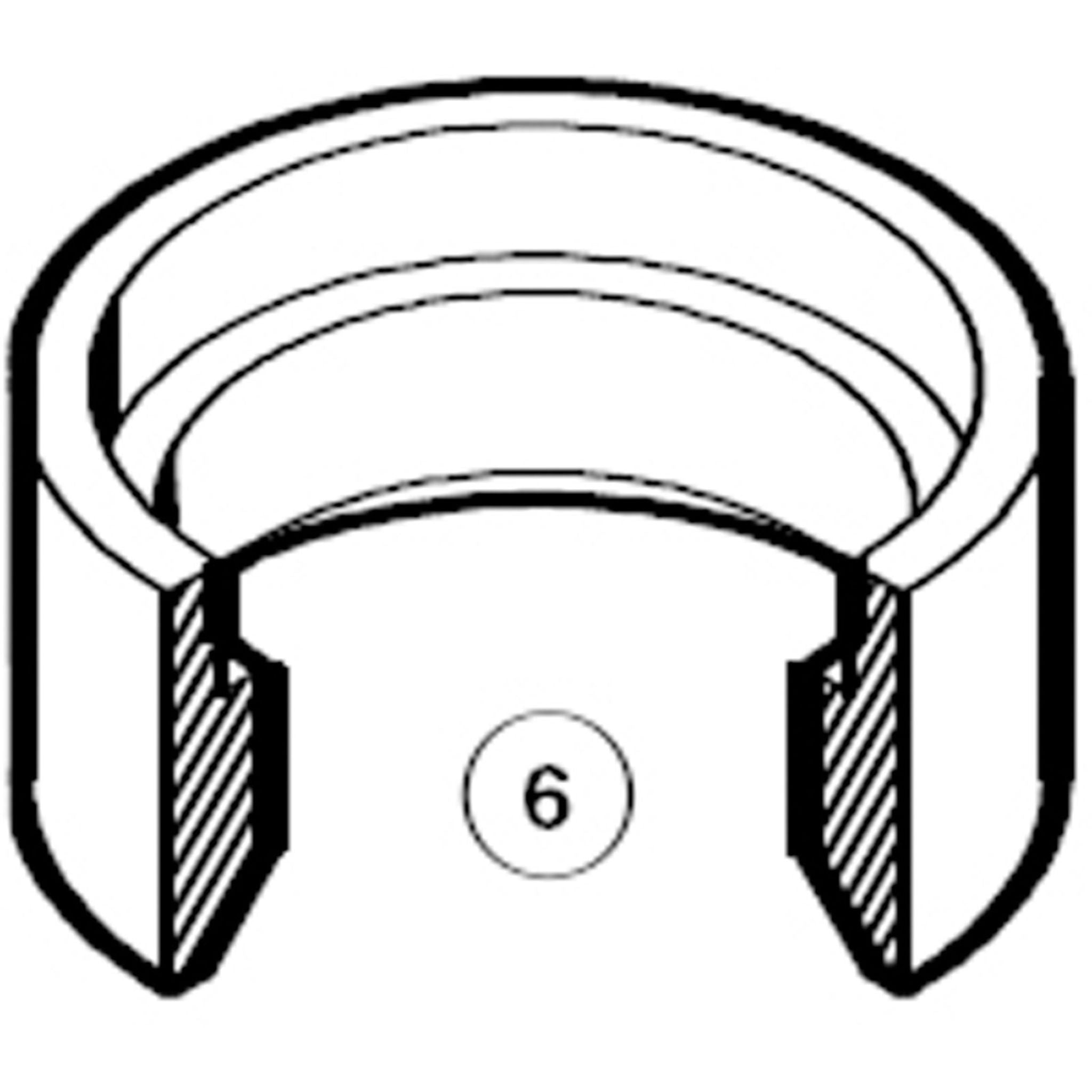 Park Tool 837 - 1-1/8" stepped cup #3 CRS-1 Blue / 1-1/8 inches