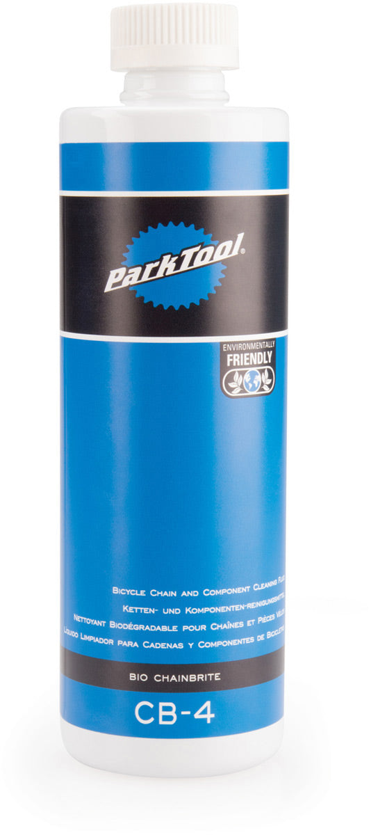 Park Tool CB-4 - Bio Chainbrite 4 Cleaner (Single) Clear / 16 oz / 475 ml