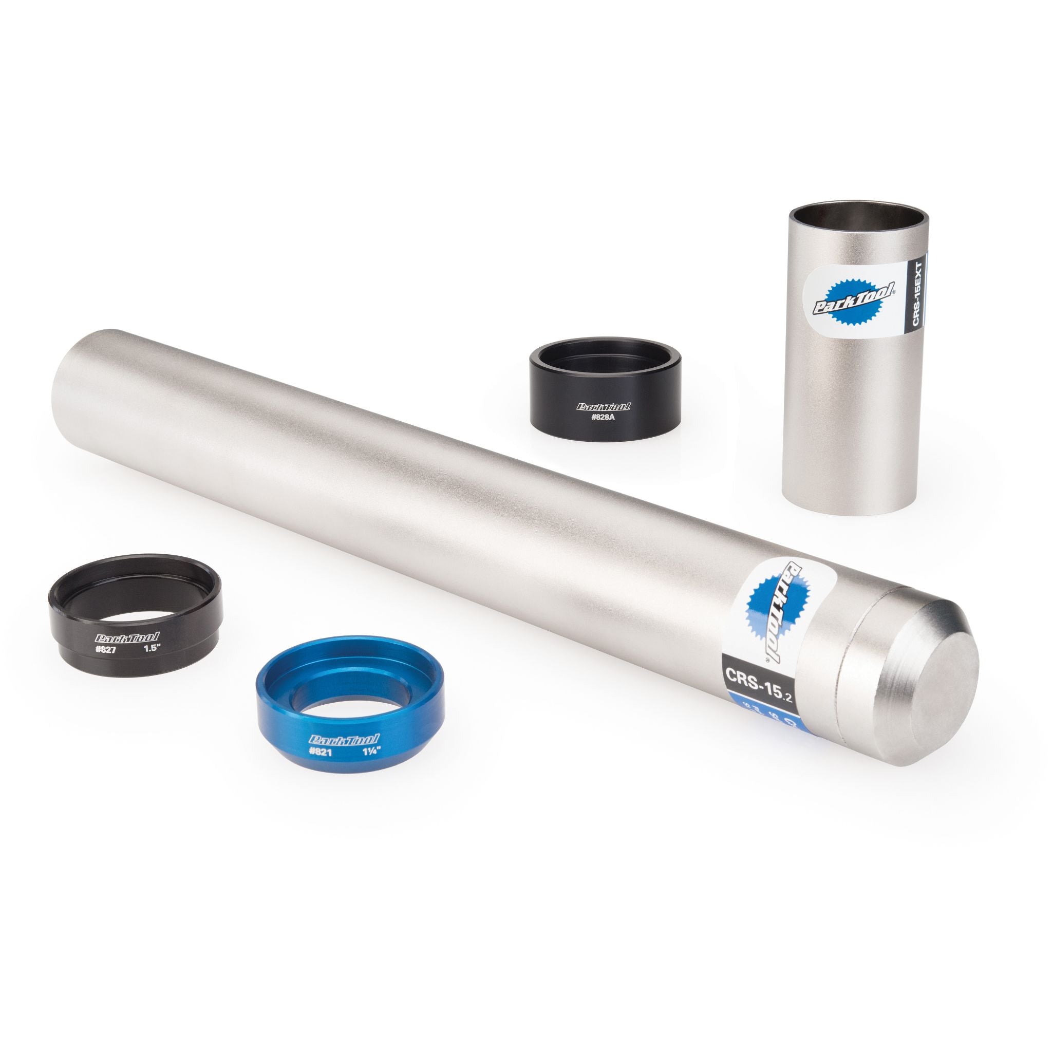 Park Tool CRS-15.2 - Crown Race Setting System for 1.5" and 1-1/4" Silver / 1-1/8 - 1-1/2 inches
