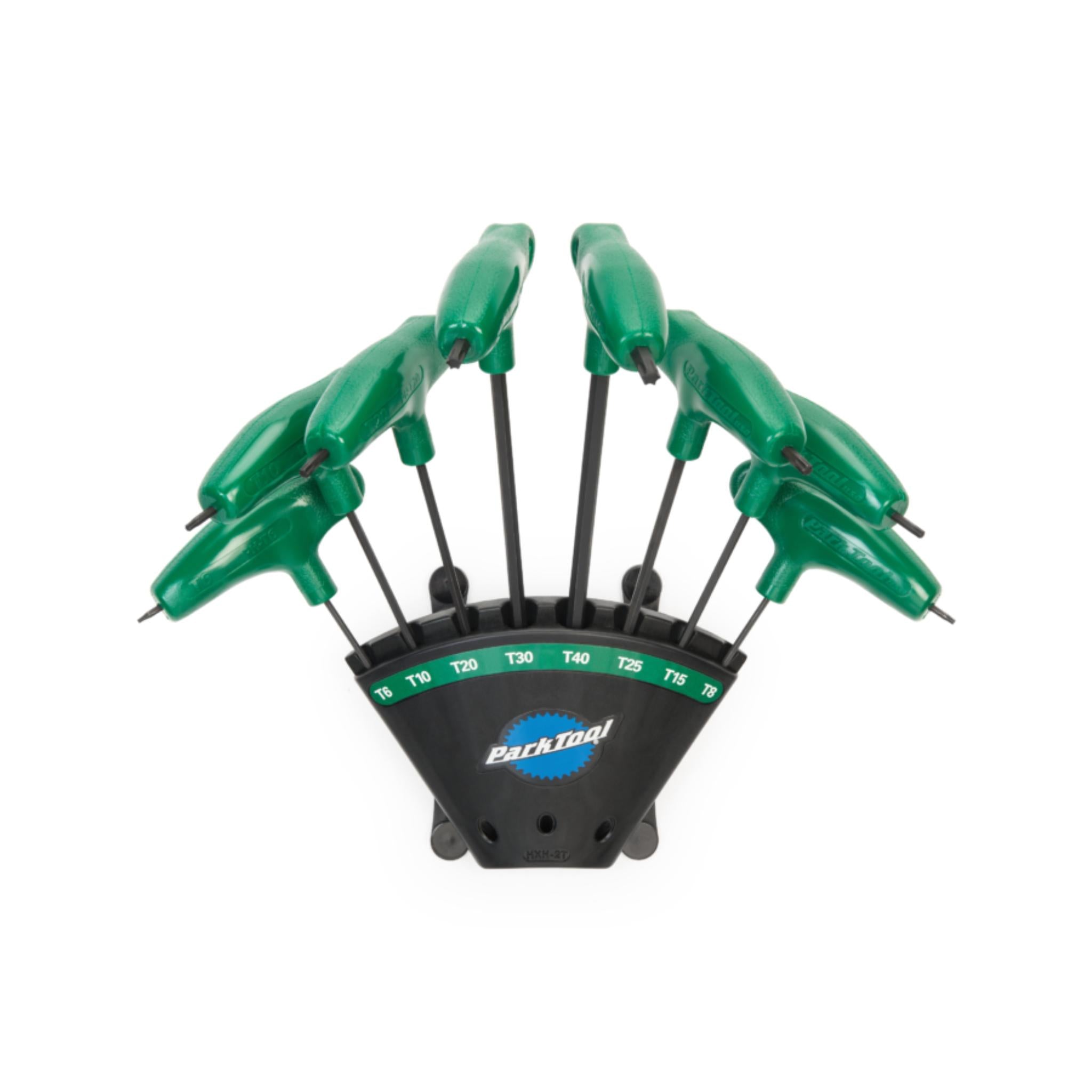 Park Tool PH-T1.2 P-Handled Torx Compatible Driver Set with Holder Green / One Size