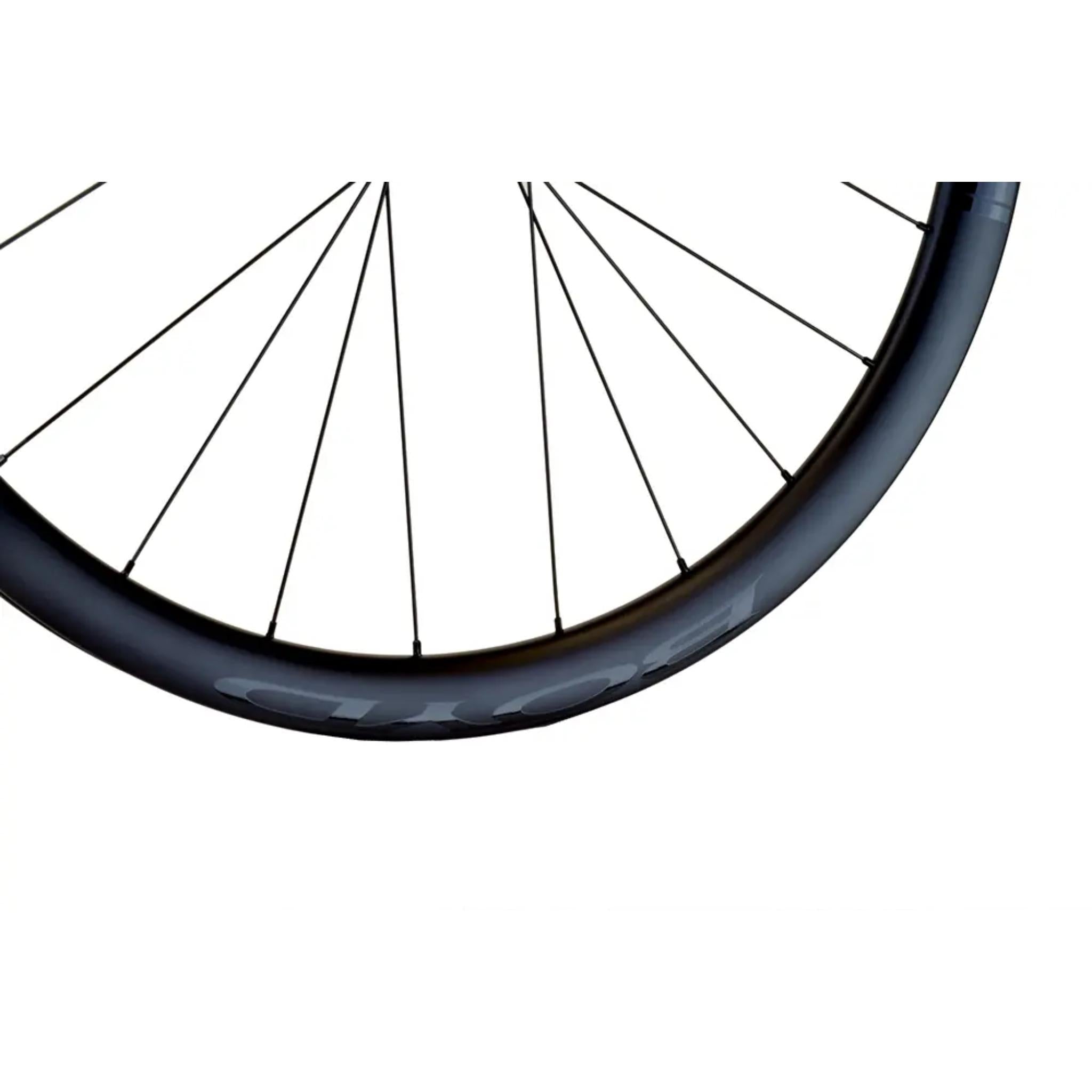 Pinnacle 700c Carbon Gravel Front Wheel