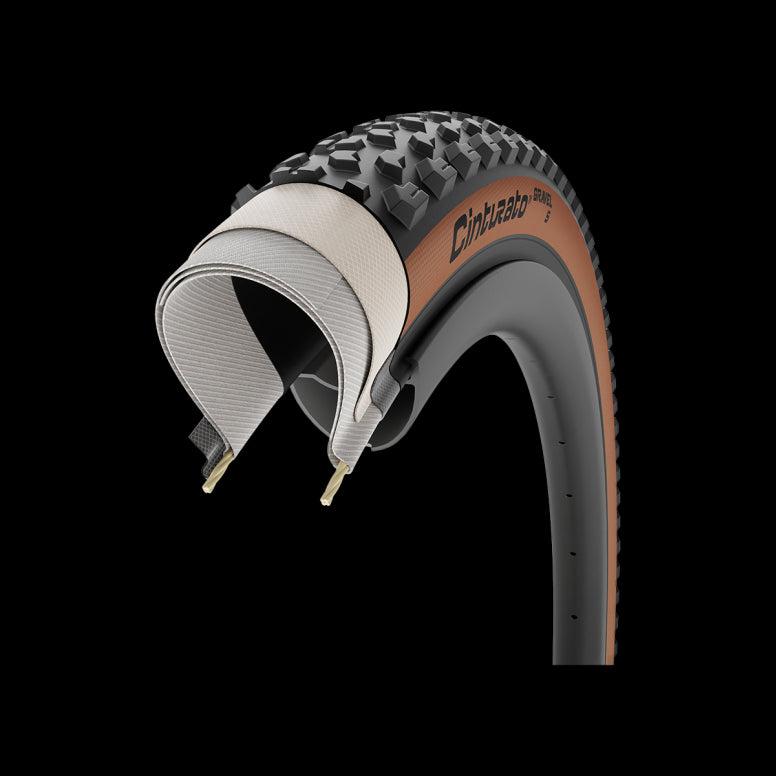 Pirelli Cinturato Gravel S Classic Tyre Tan / 700x45c