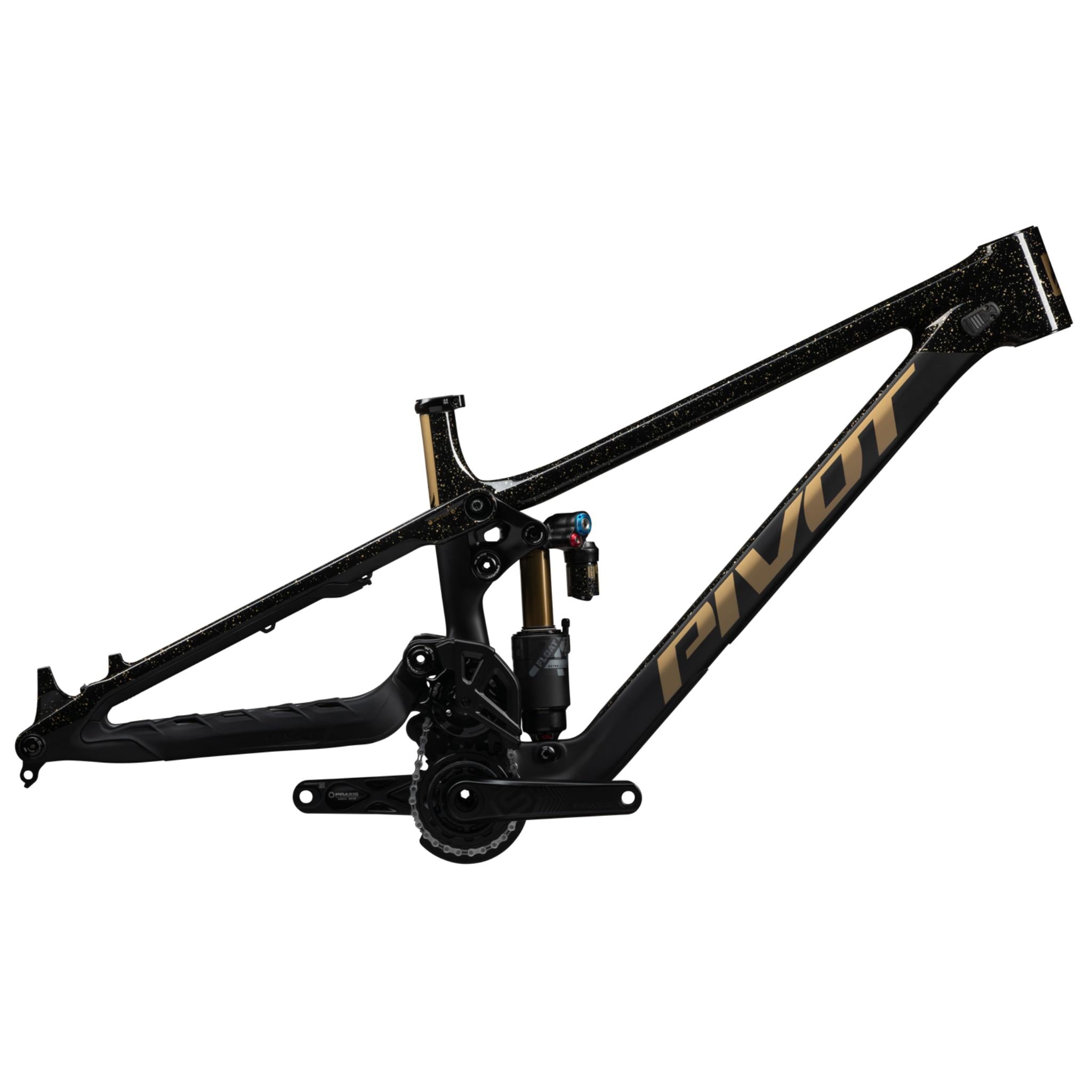 Pivot Phoenix Frame 2025 Black/Gold / L