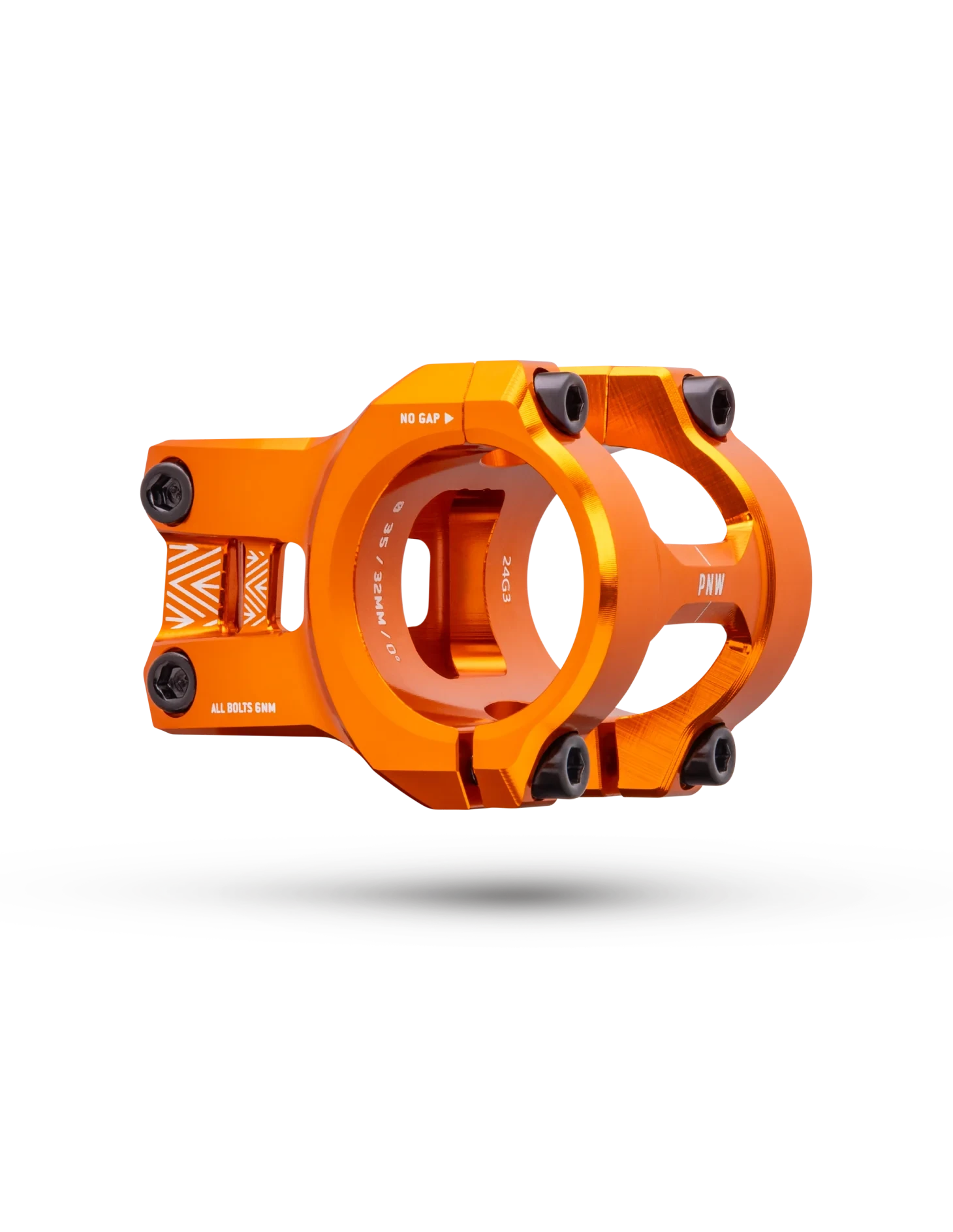 PNW Components Loam CNC Stem Orange / 32mm / 31.8mm