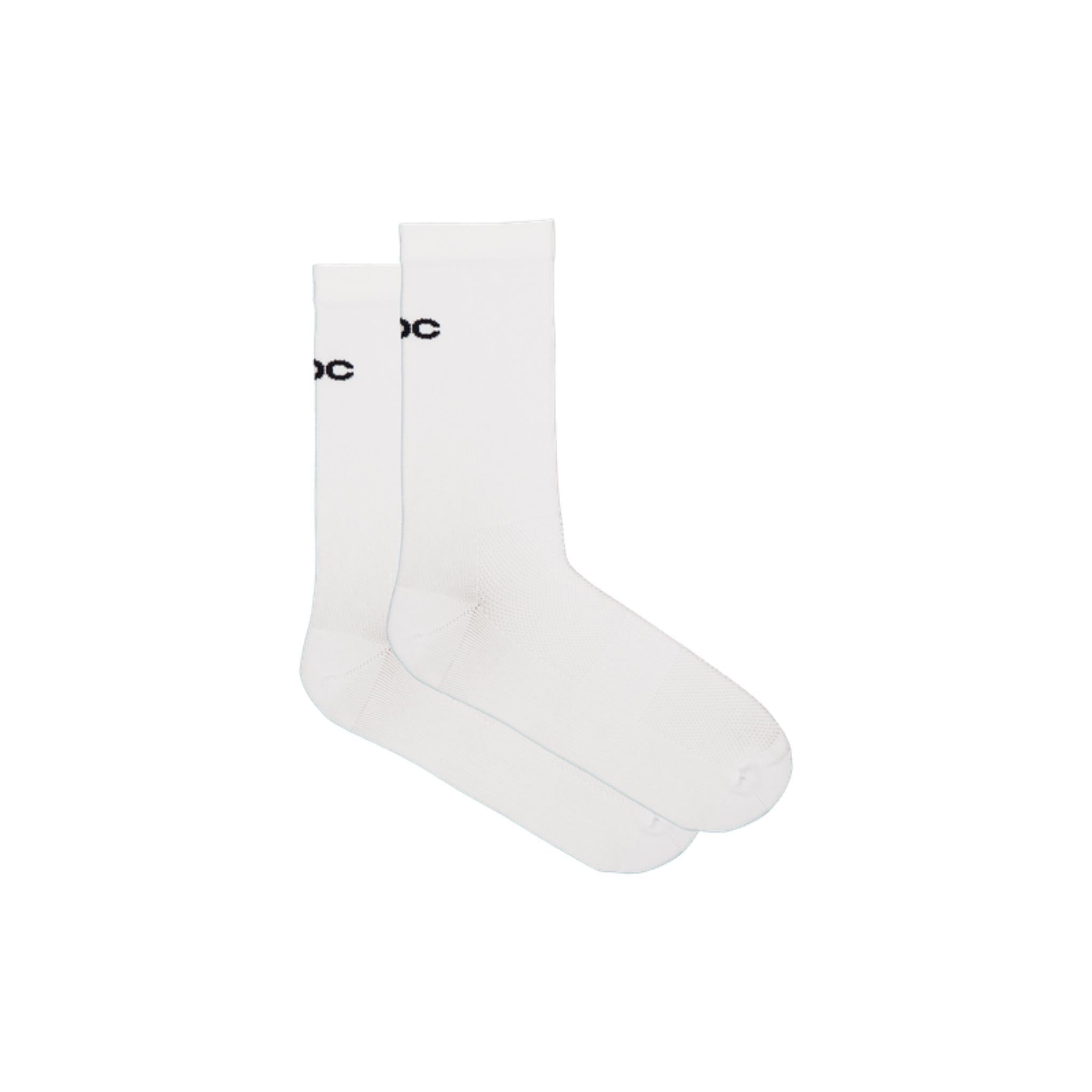 POC Cadence Road Long Socks Hydrogen White / Small/37-39