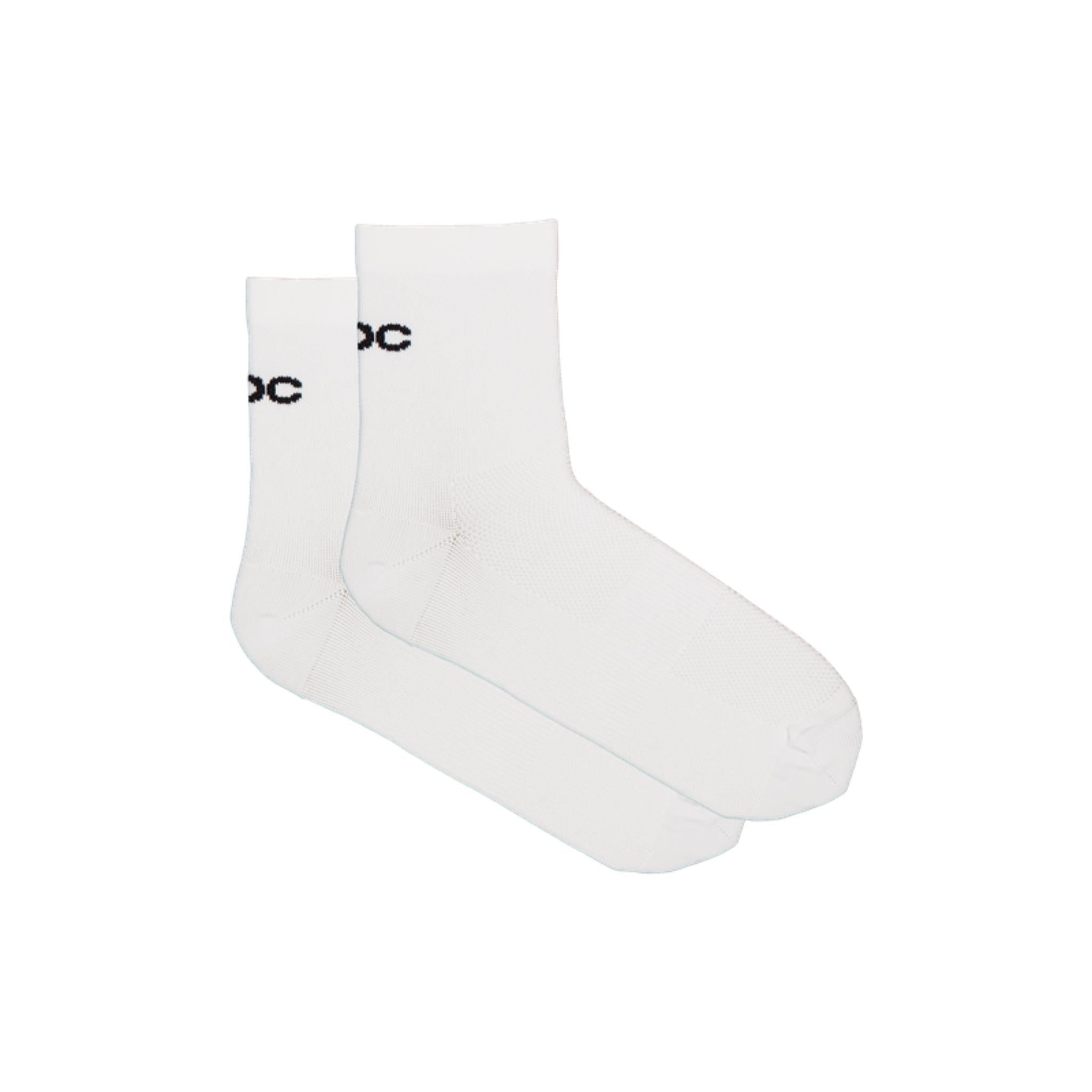 POC Cadence Road Short Socks Hydrogen White / Small/37-39