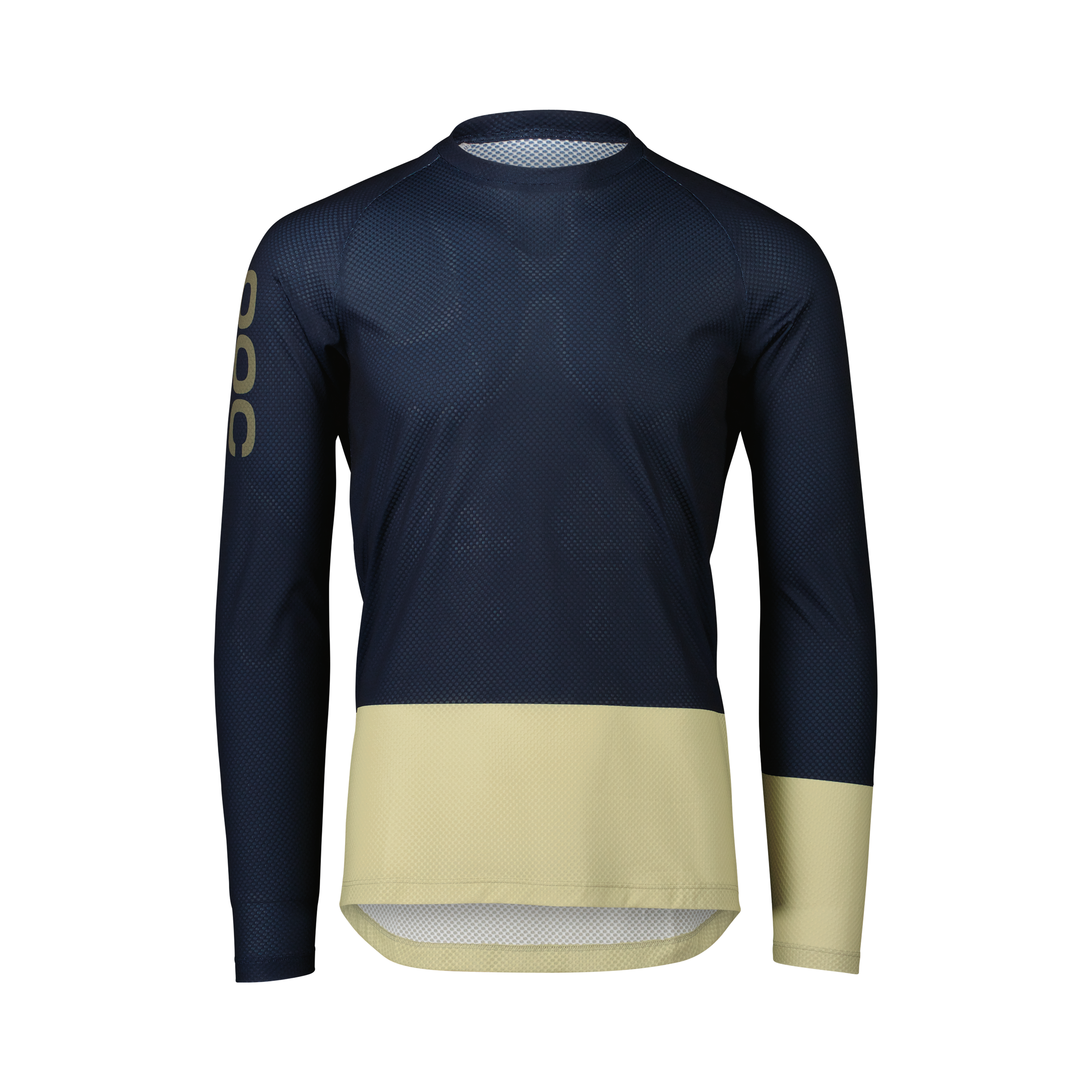 POC MTB Pure LS Jersey Turmaline Navy/Prehnite Green / XS