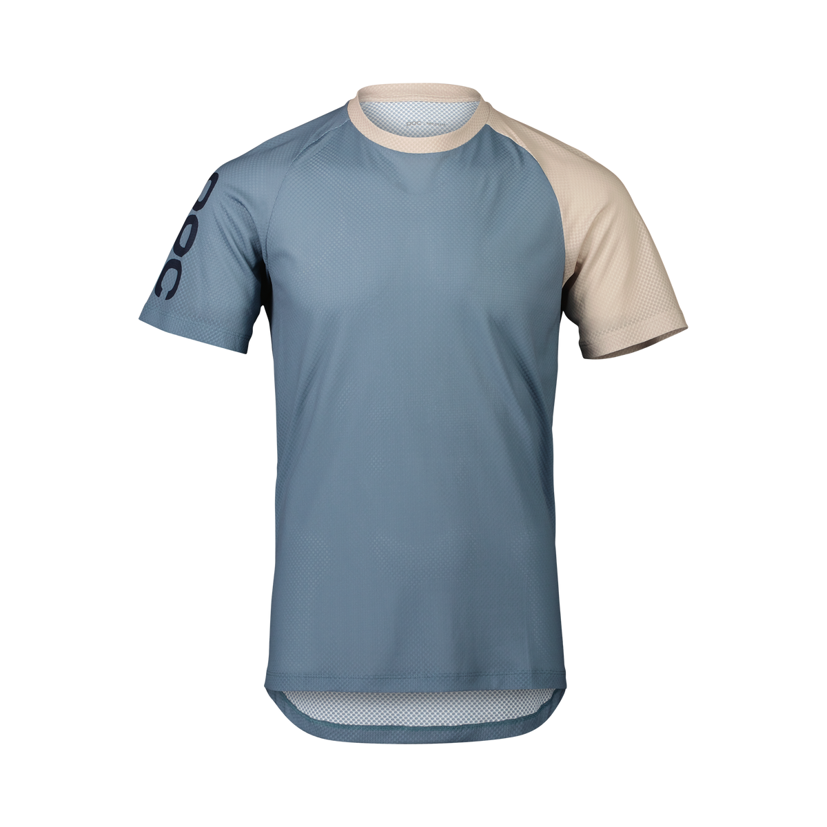 POC MTB Pure Tee Calcite Blue/Light Sandstone Beige / XS