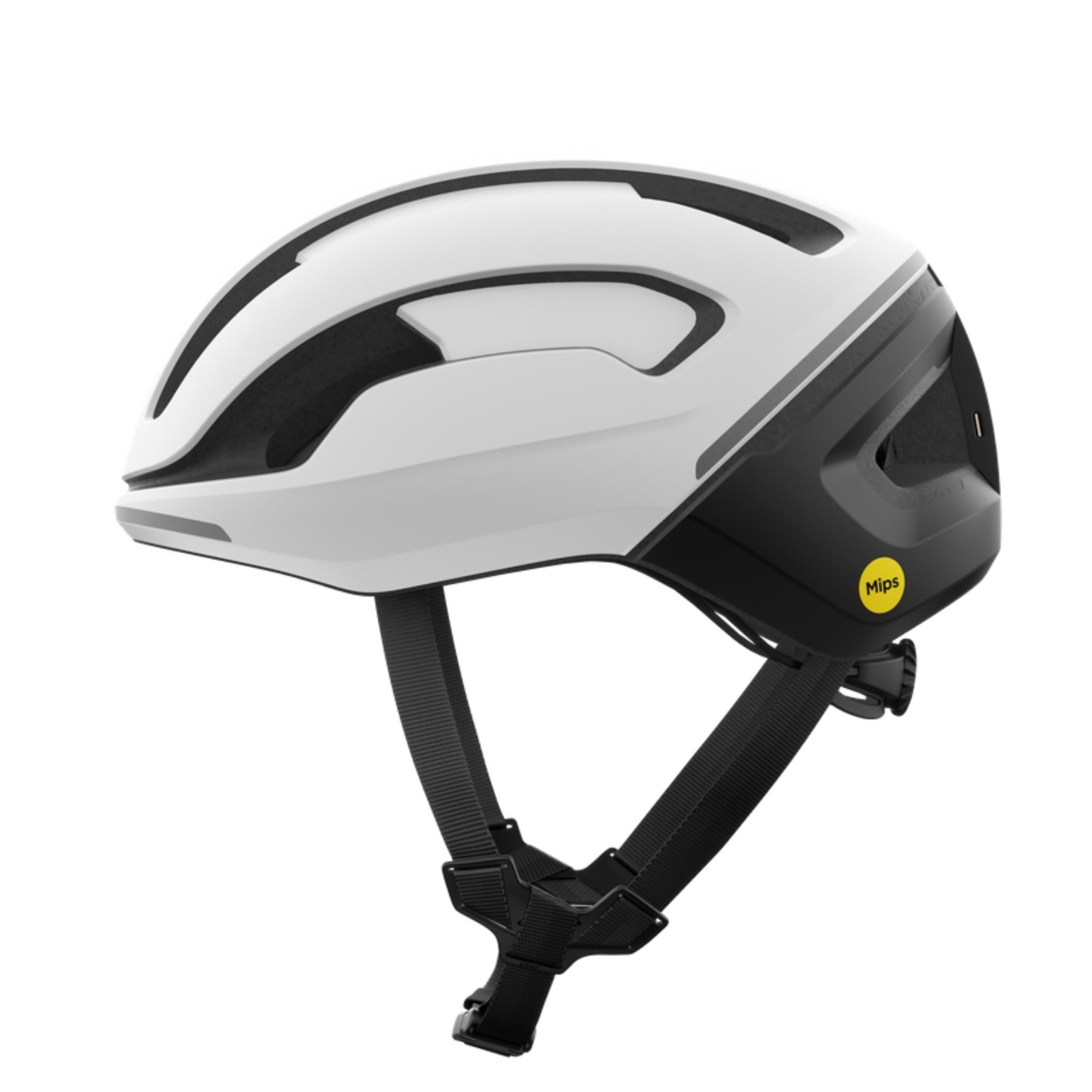 POC Omne Beacon MIPS Helmet Hydrogen White Matt/Uranium Black Matt / S/50-56cm
