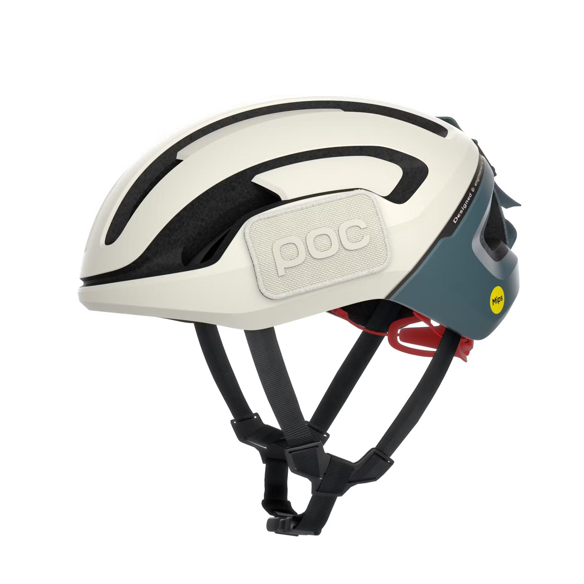 POC Omne Ultra MIPS Helmet 2024 Selentine Off-White/Calcite Blue Matt / S/50-56cm