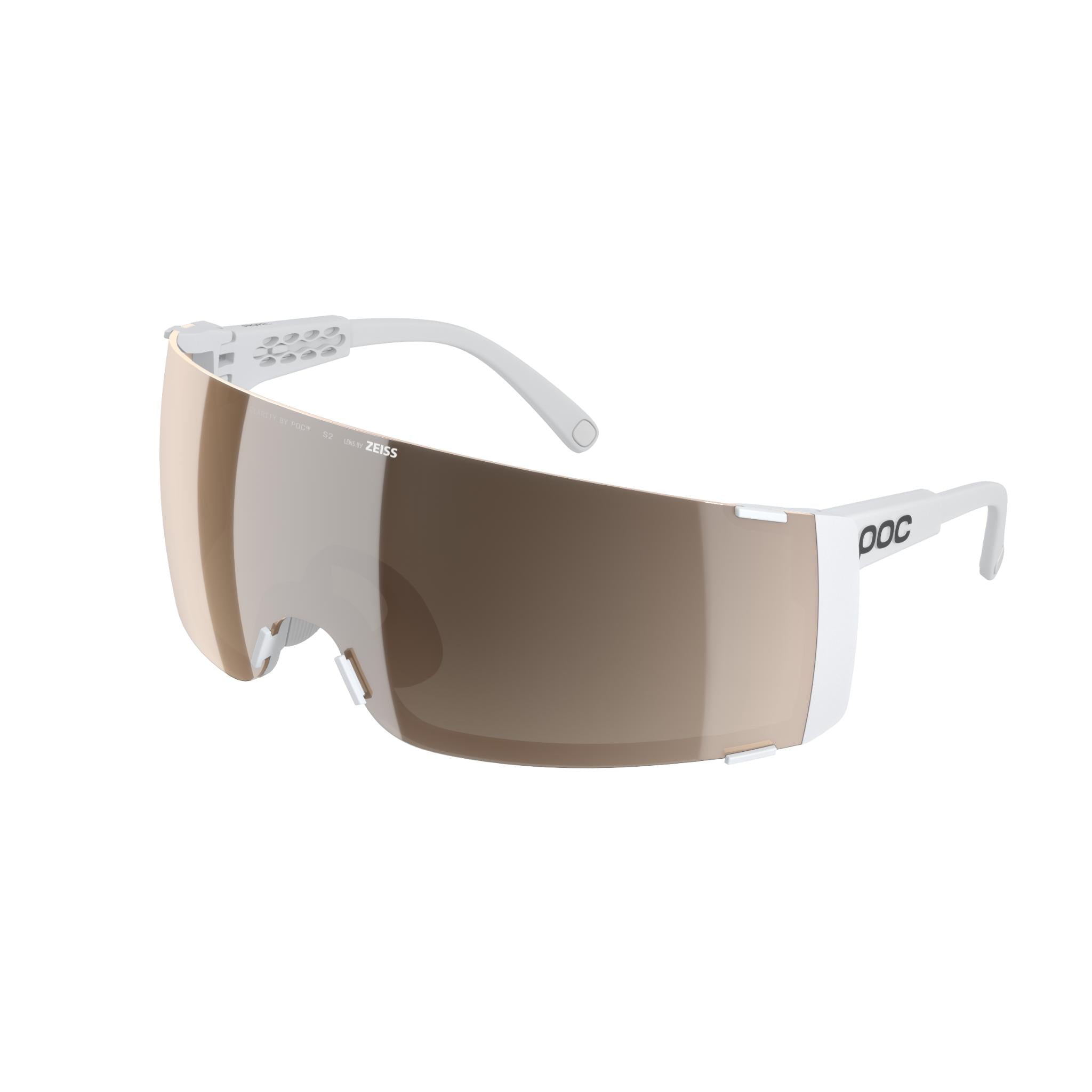 Propel Glasses Hydrogen White/Clarity Trail /Partly Sunny Silver / One Size