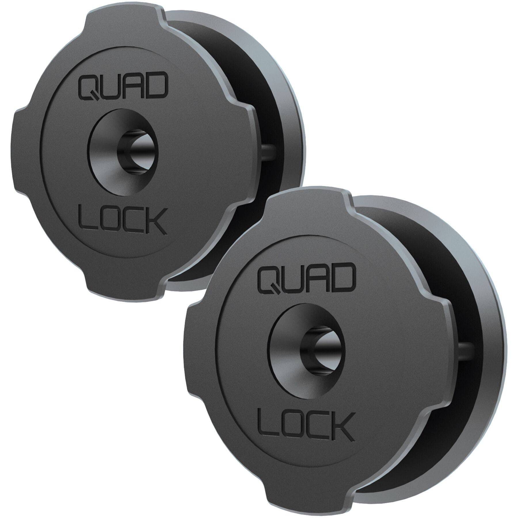 Quad Lock Adhesive Wall Mount (Twin Pack) Black / One Size