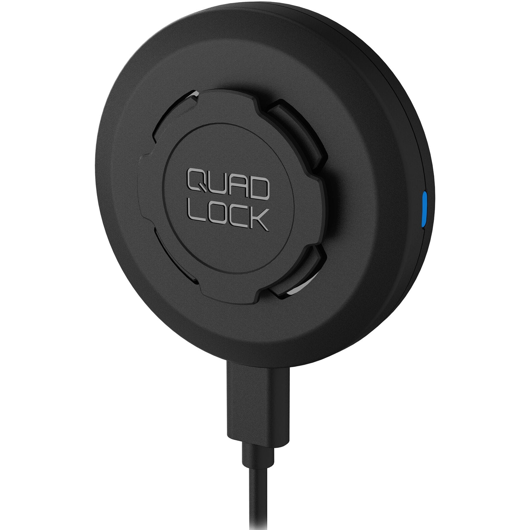 Quad Lock Wireless Charging Head for Car / Desk Black / One Size