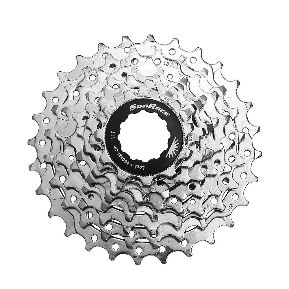 R86 8-Speed Index Cassette Silver / 11-28T