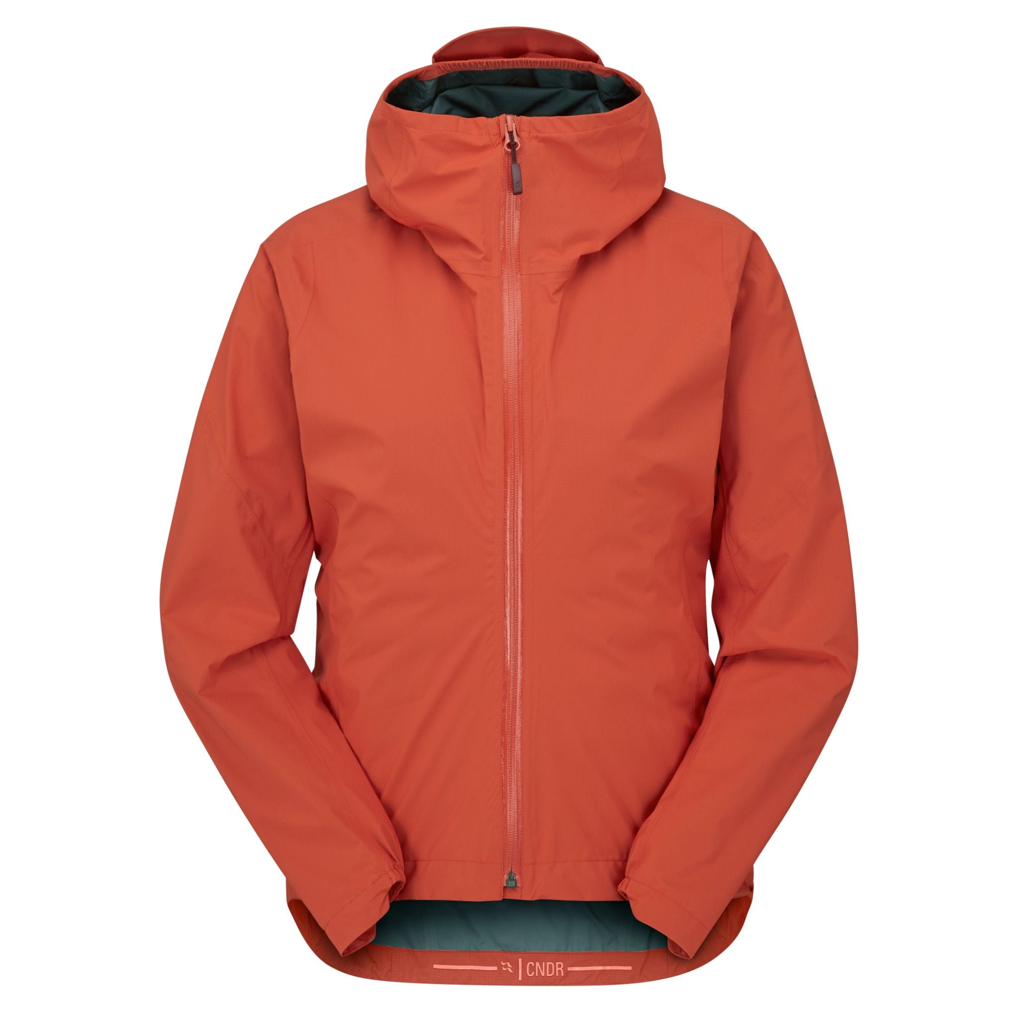 Rab Cinder Downpour Light Jacket Womens Red Grapefruit / Size 08