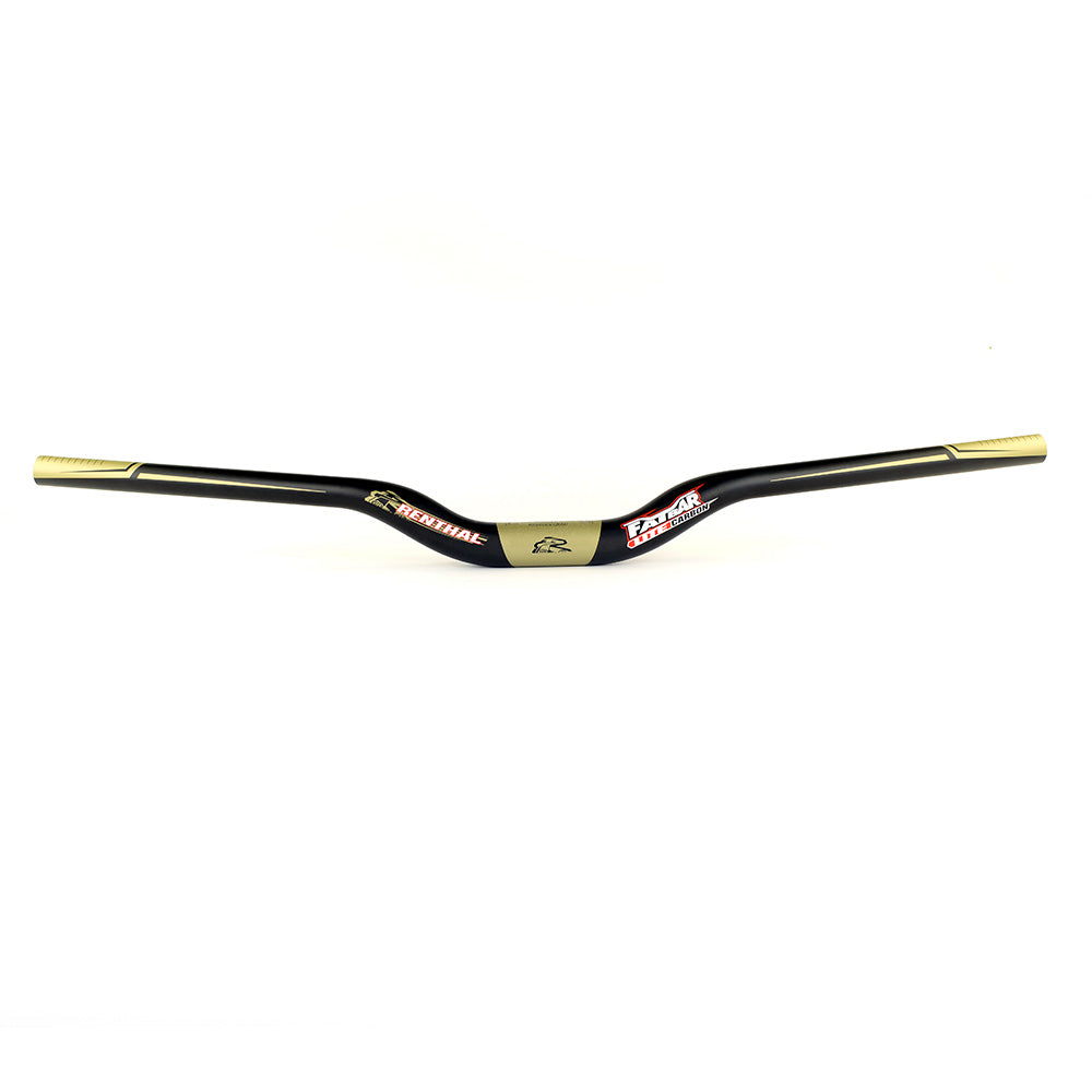 Renthal Fatbar Lite V2 Carbon 31.8mm Bars Black / 31.8mm x 10mm Rise