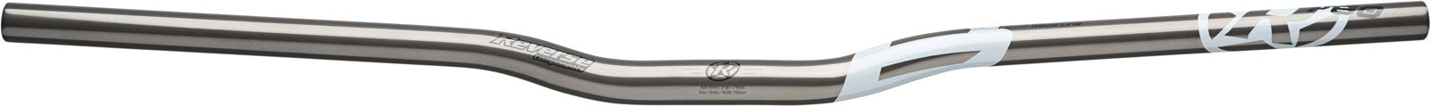 Reverse Base Handlebars Titangrey / 760mm x 25.4mm x 18mm Rise