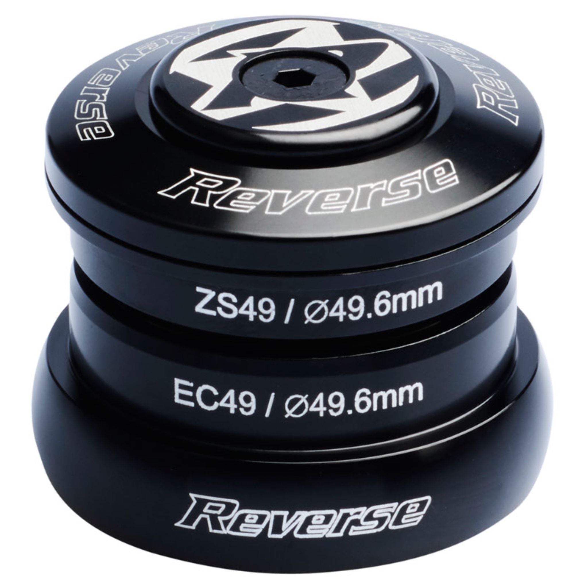 Reverse Components Base Headset Black / ZS49/28.6 | EC49/30+40