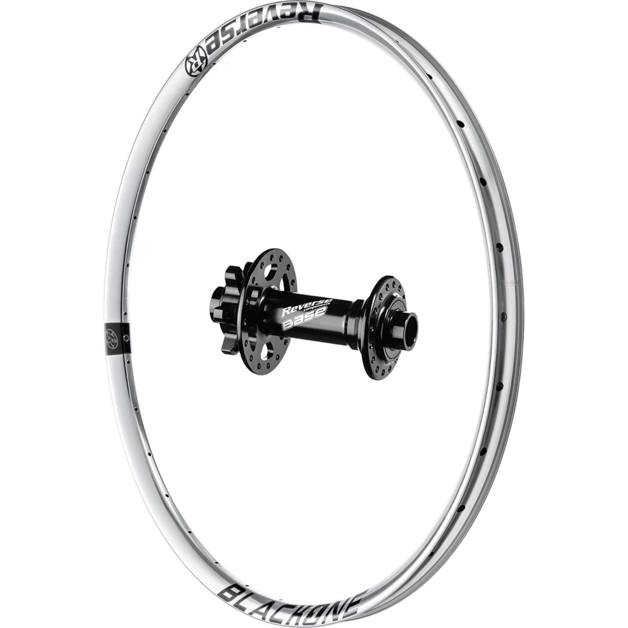 Reverse Components Black ONE Boost Front Wheel Silver / 29 / 15 x 110mm