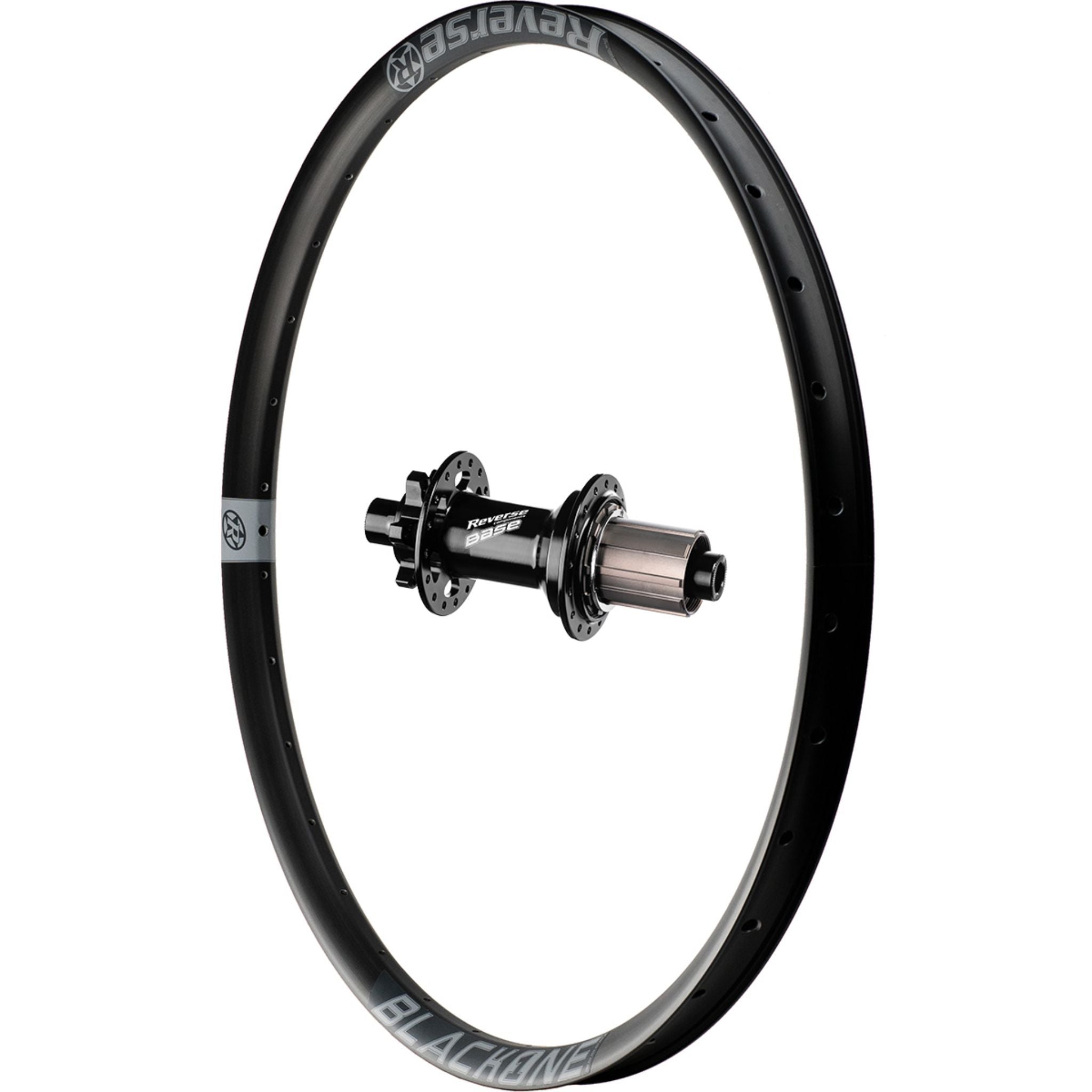 Reverse Components Black ONE Boost Rear Wheel Grey / 26 / 148 x 12mm - Shimano HG