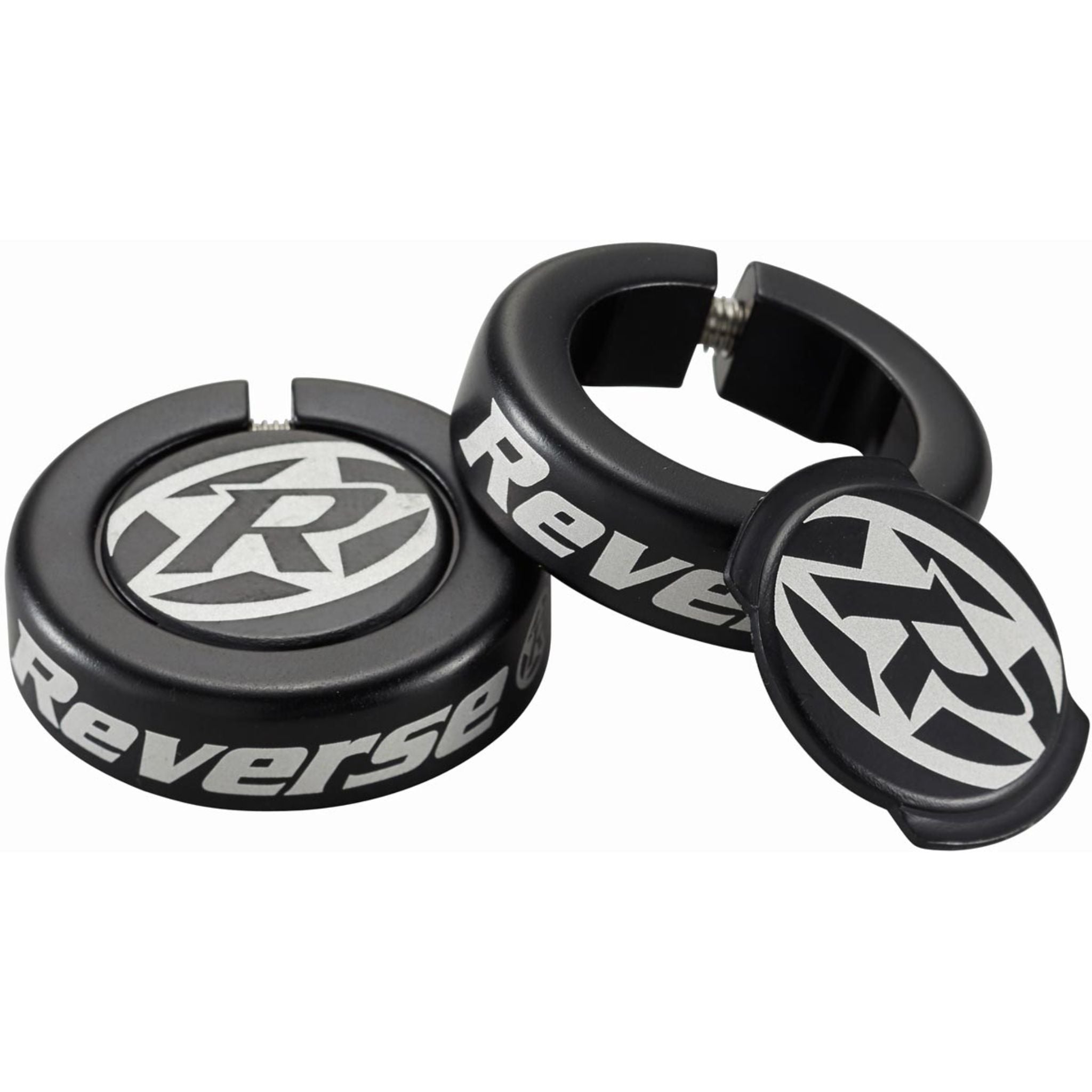 Reverse Components Chip Barends for Lock On Grips Black