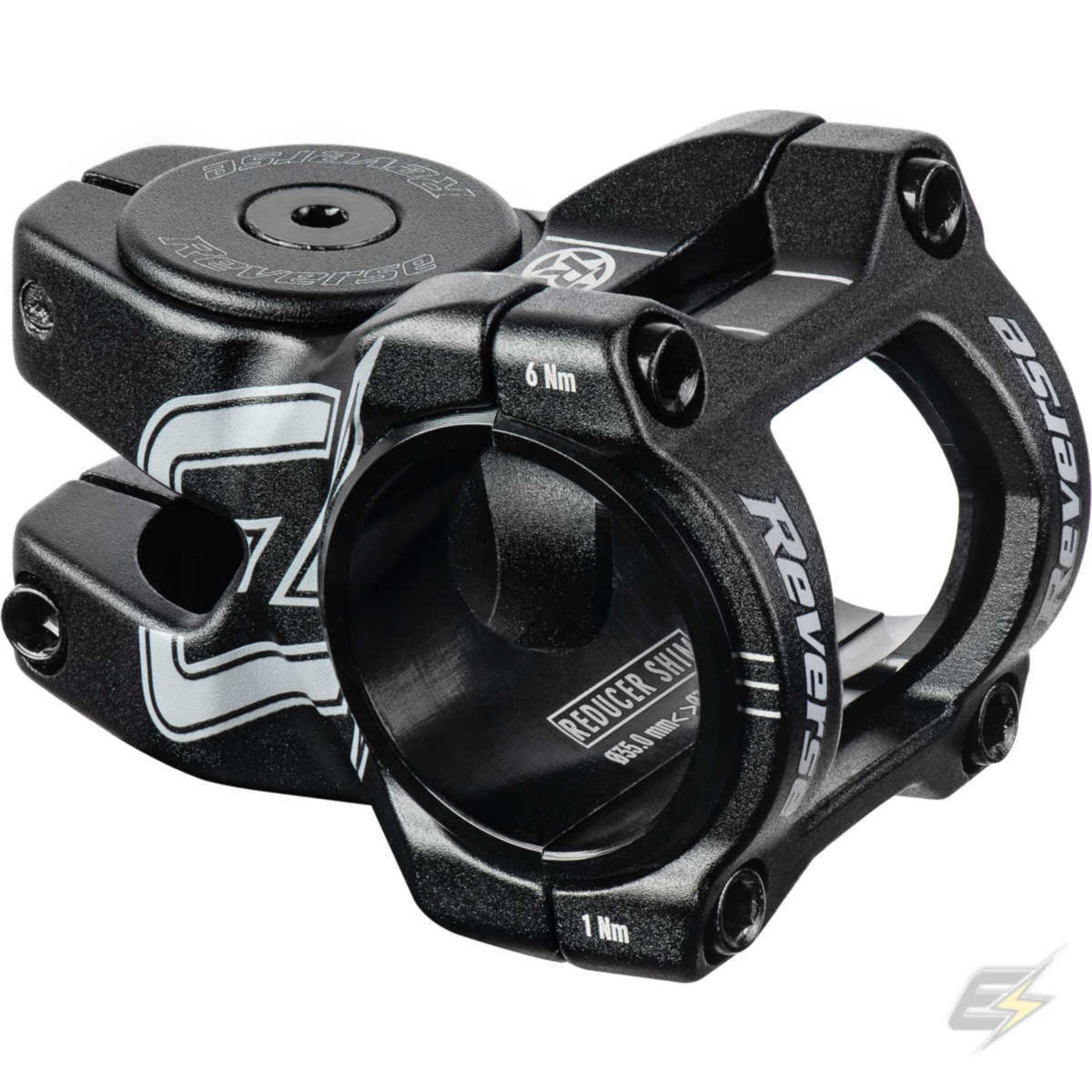 Reverse Components E-Black-ONE D-2 Stem Black/Grey / 35mm x 31.8/35mm