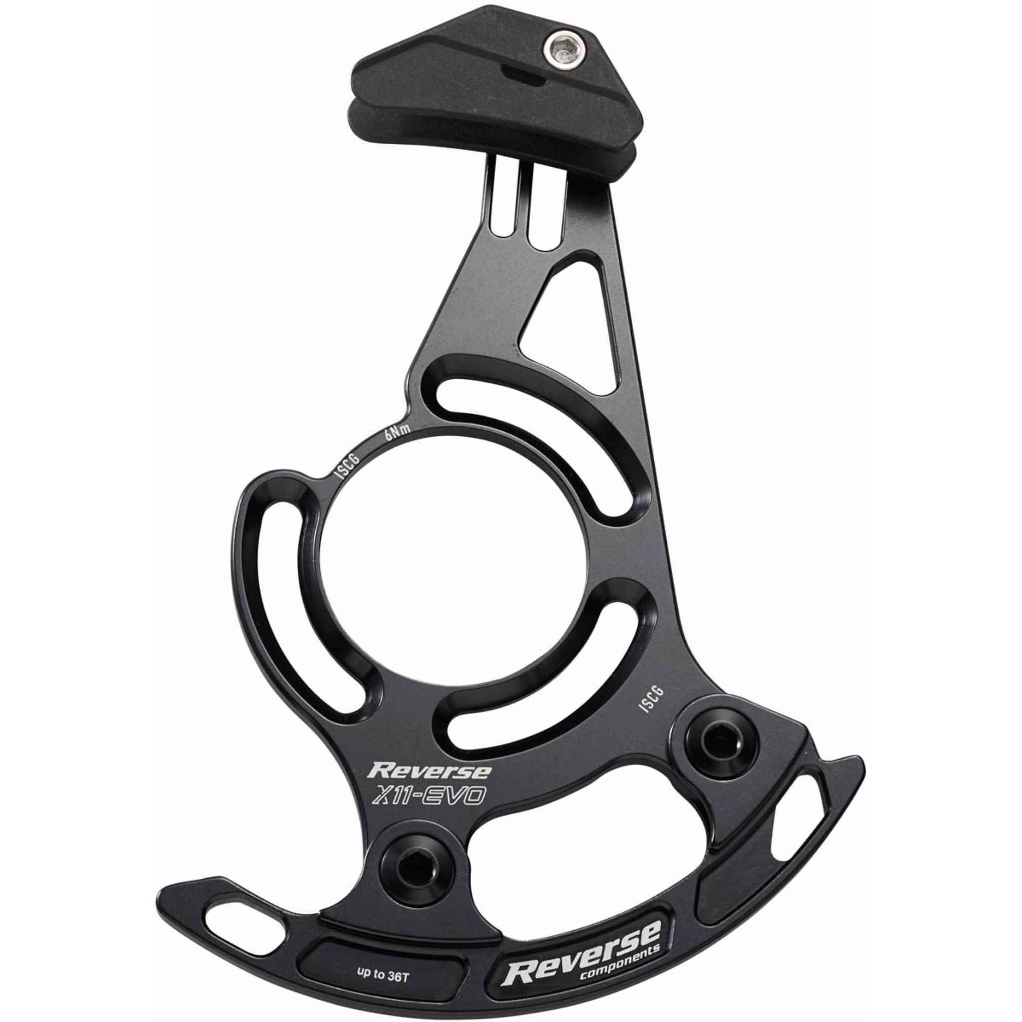 Reverse Components X11 EVO Chainguide Black / ISCG