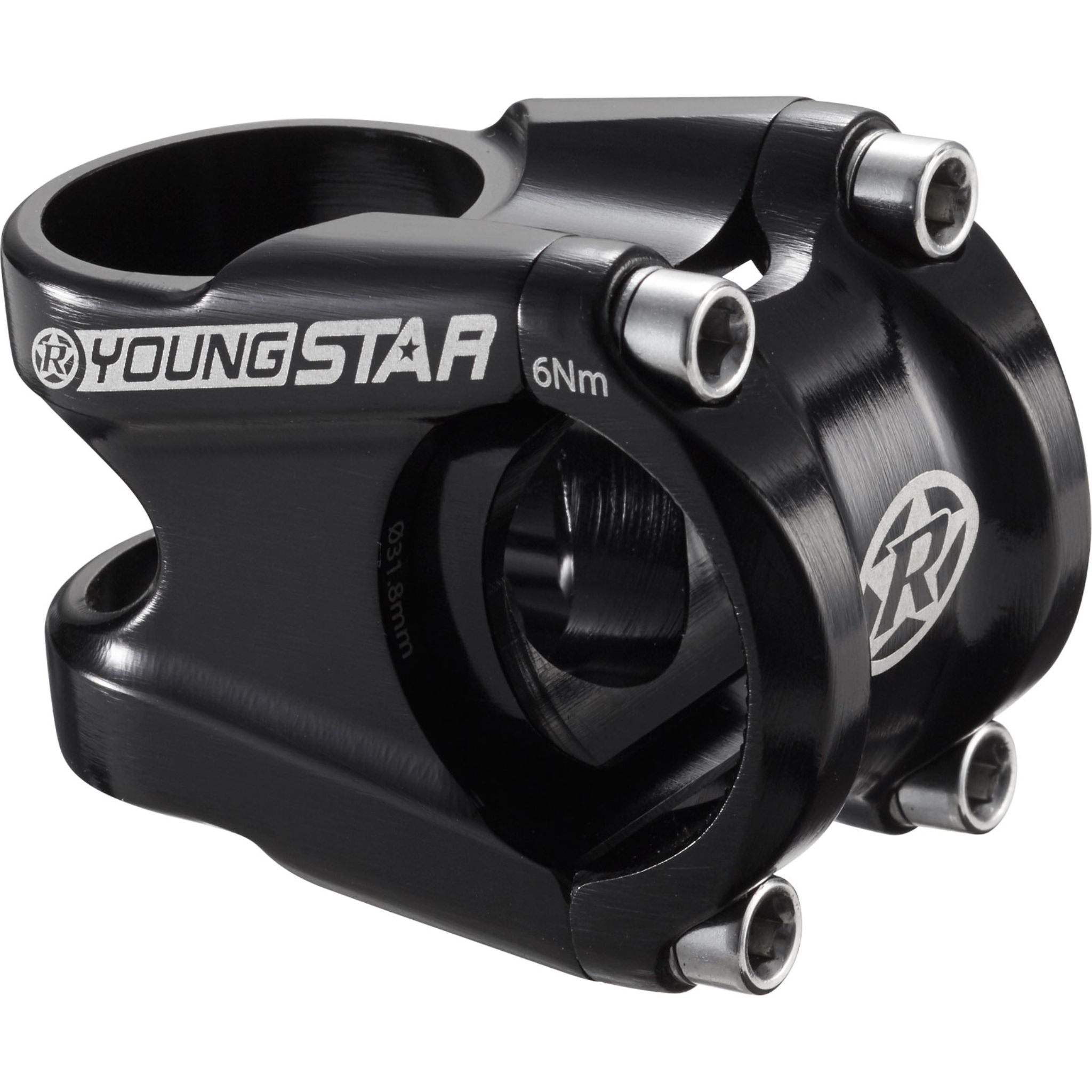Reverse Components Youngstar Stem Black / 31.8 x 35mm