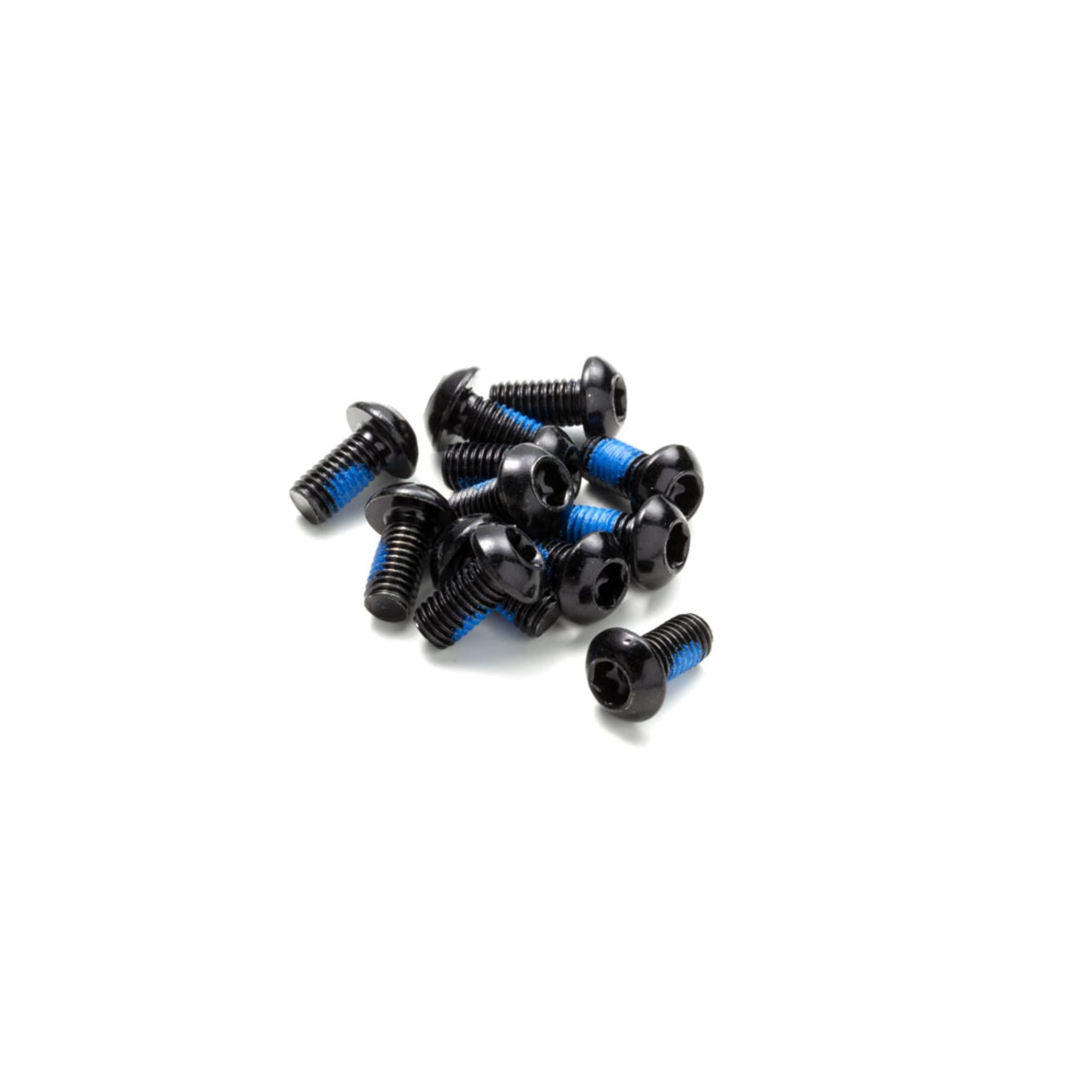 Reverse Disc Brake Rotor Bolt Set (12pcs) Black