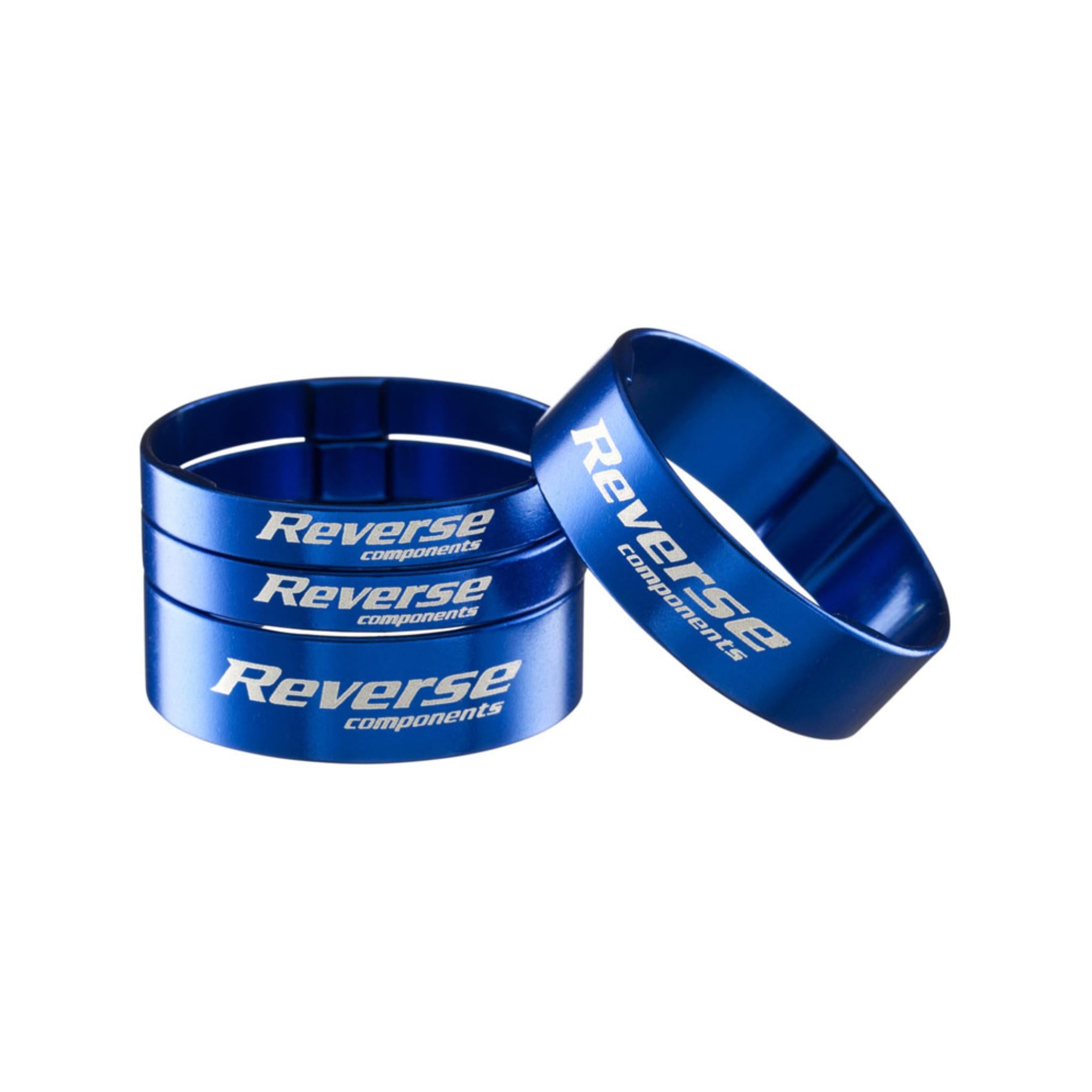 Reverse Headset Spacers Blue