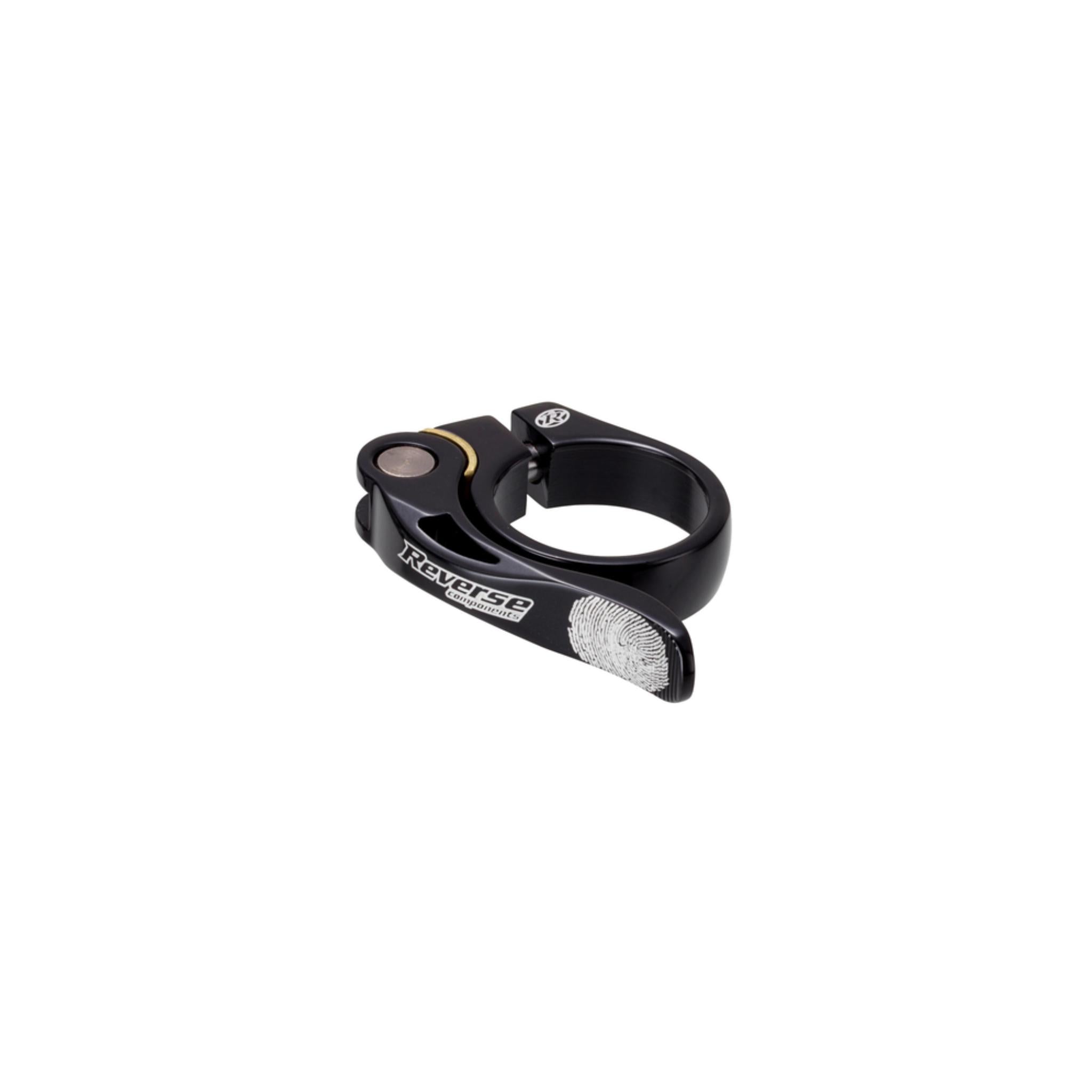 Reverse Long Life Seat Clamp Black / 31.8mm