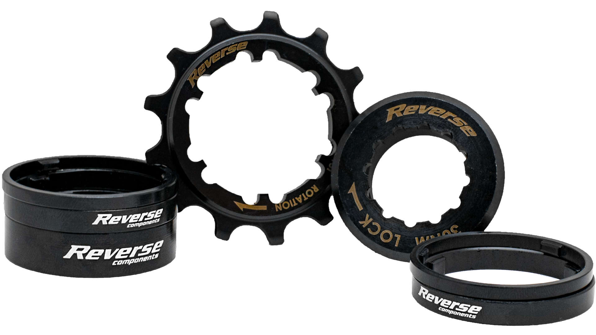 Reverse Microspline Single Speed Kit Black / 13T
