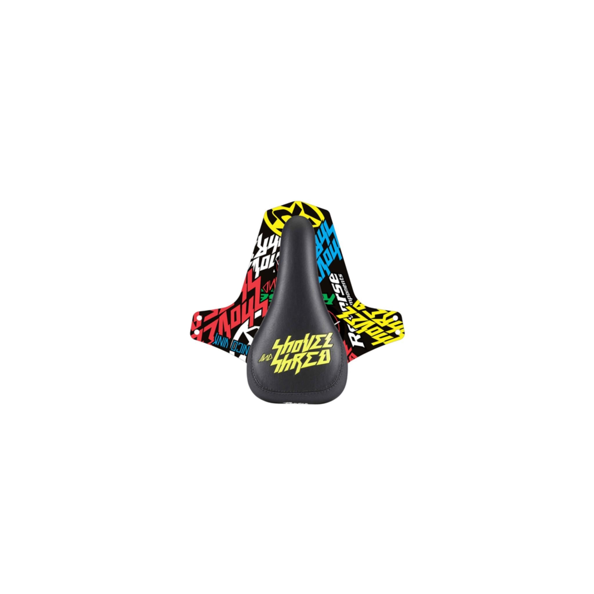 Reverse Nico Vink Shovel & Shred Saddle Black/Yellow