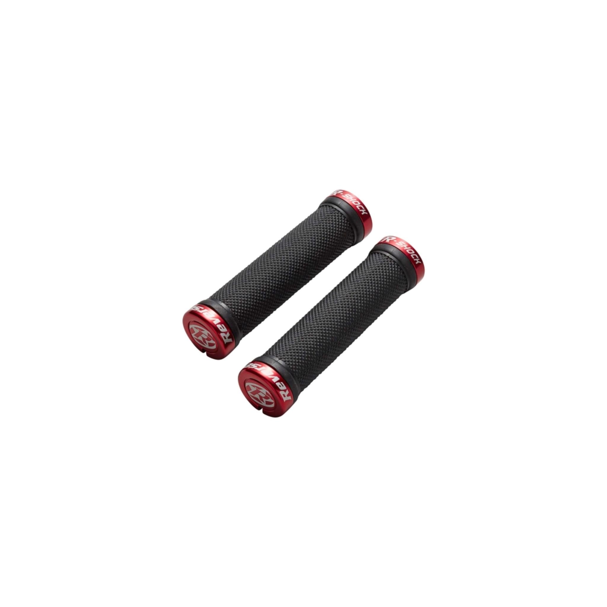 Reverse R-Shock Lock On Grips Black/Red / 29mm Thick