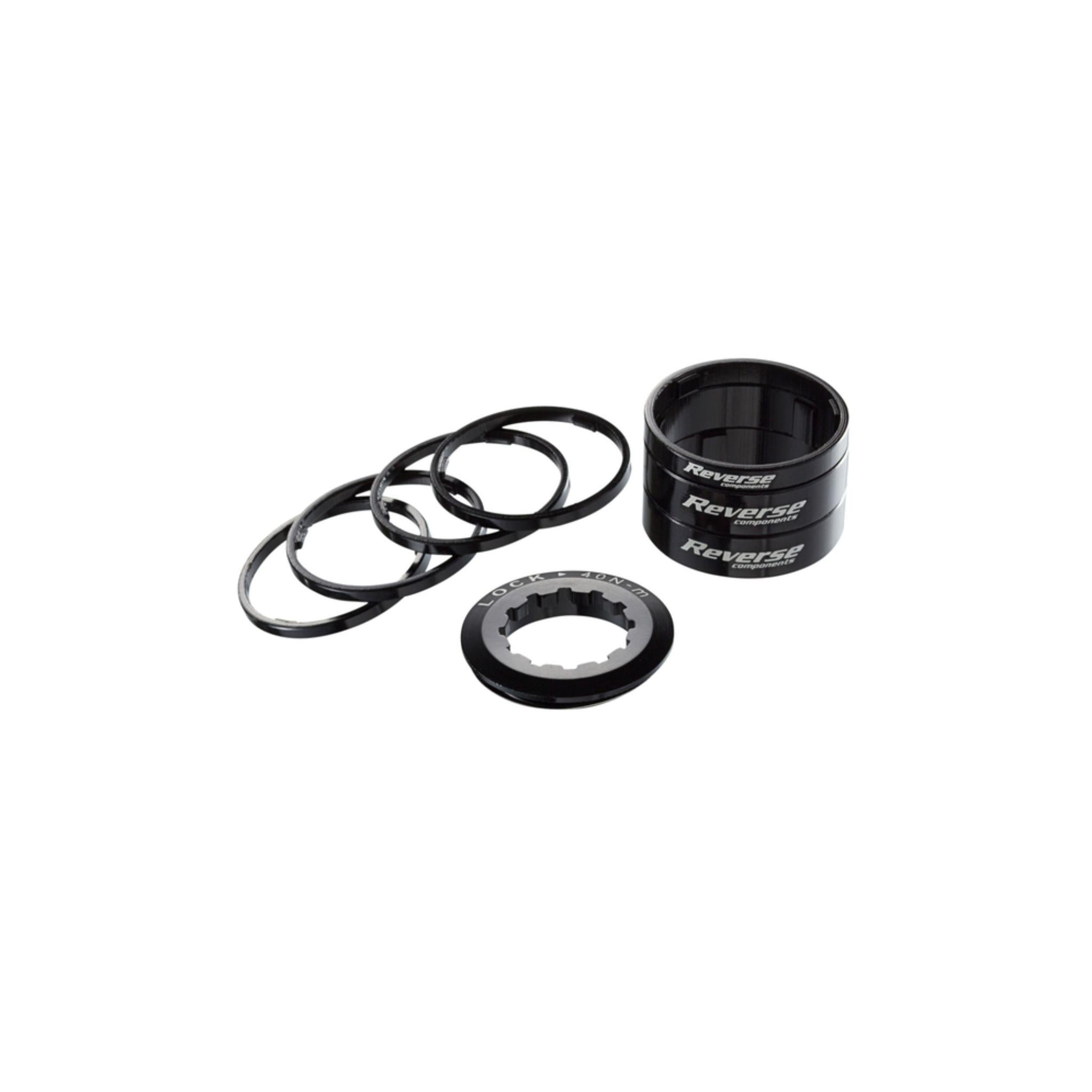 Reverse Single Speed Spacer Black