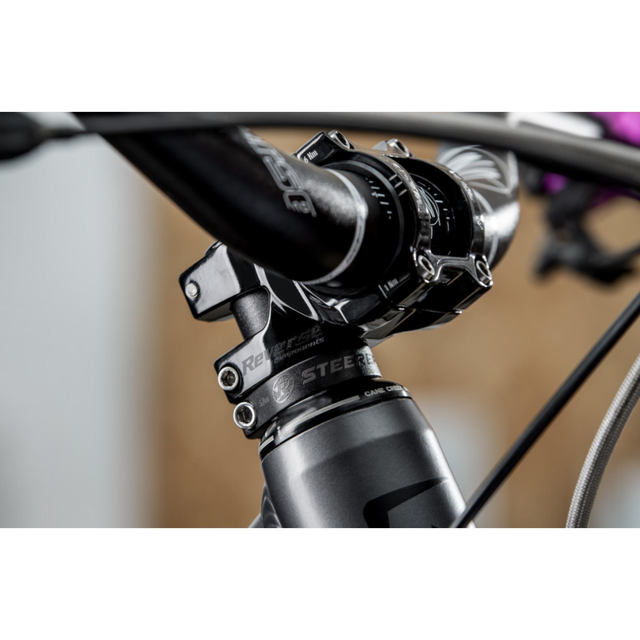 Reverse Steerer Clamp Black