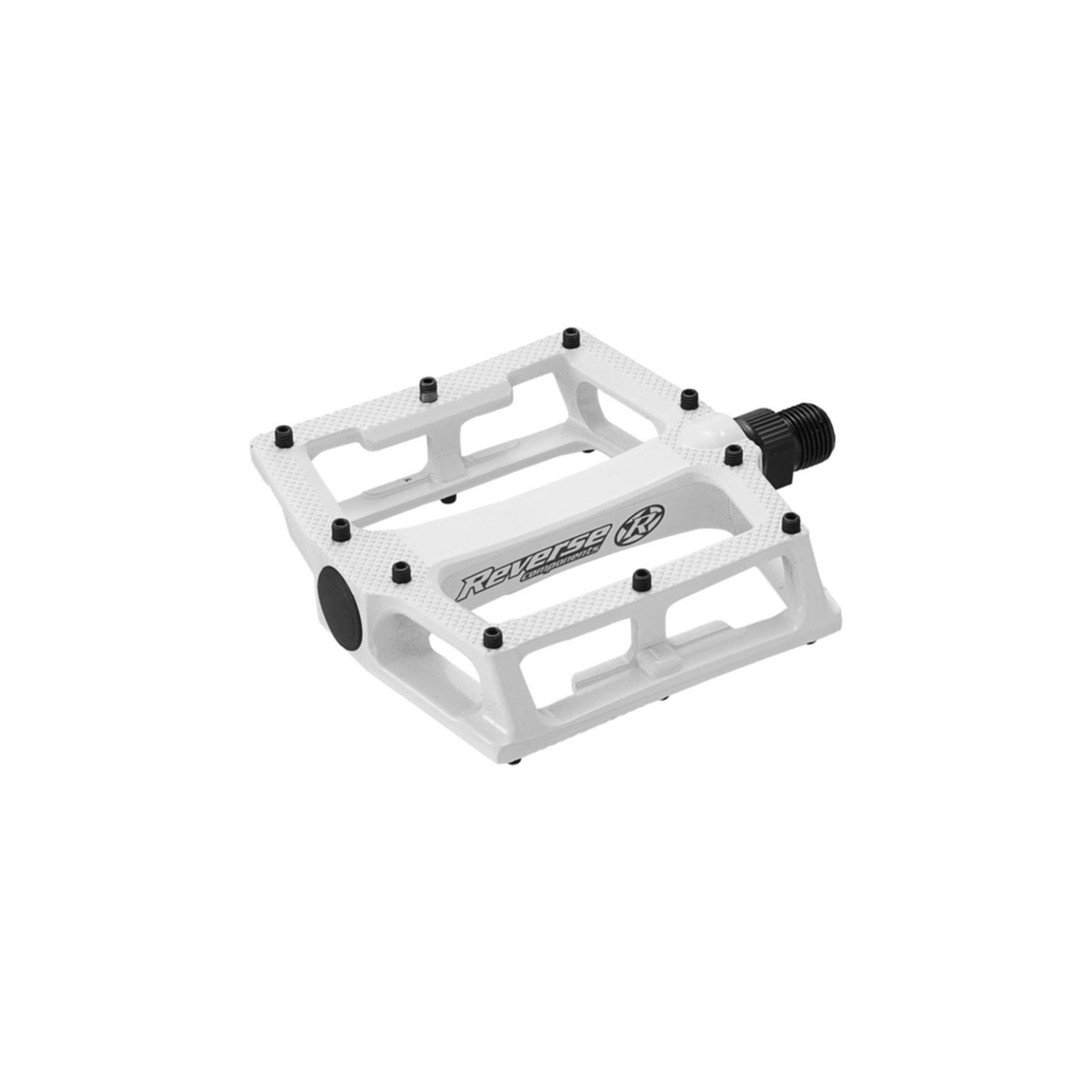 Reverse Super Shape 3D Pedals White